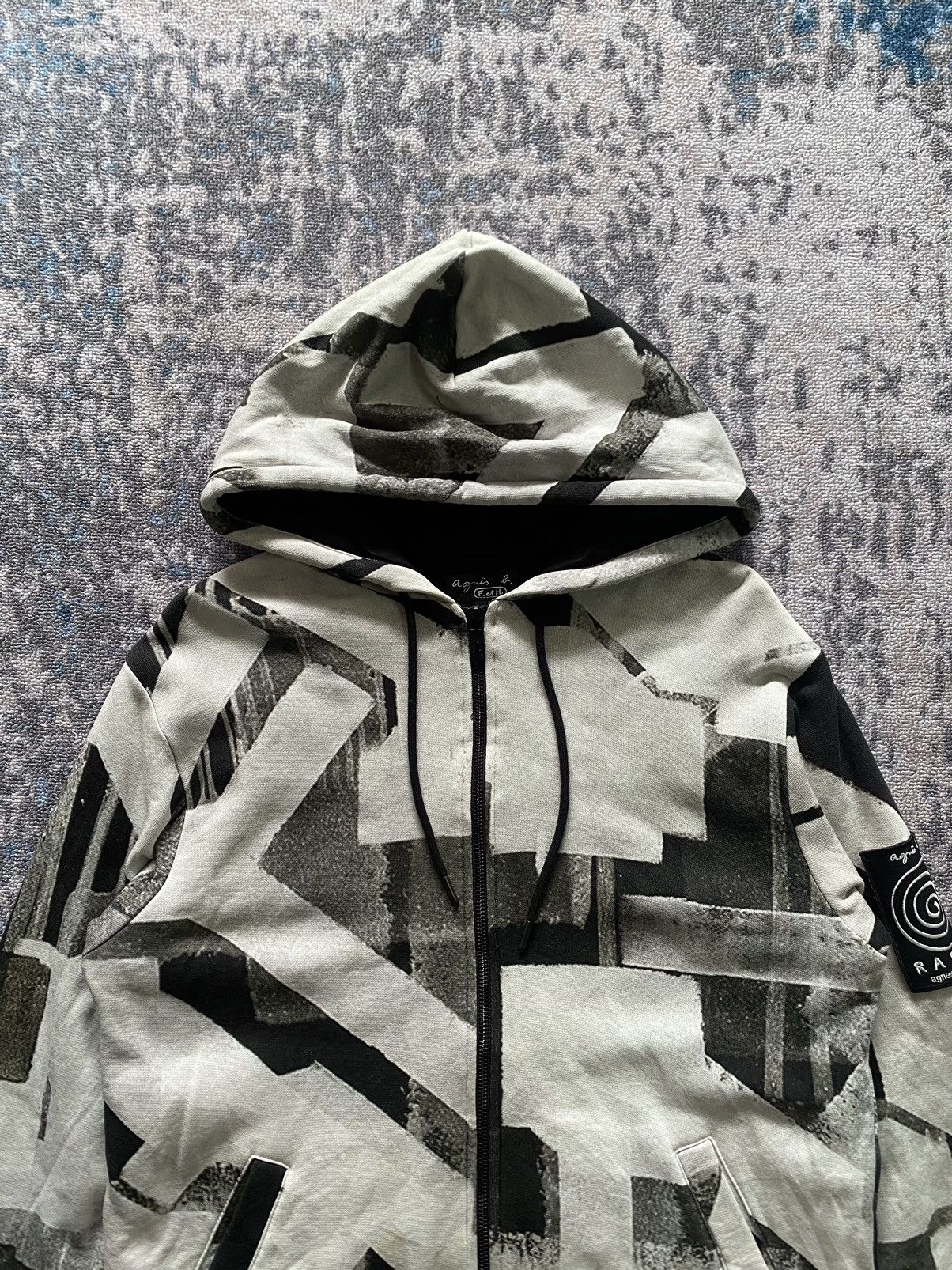 agnes b. Agnes B Paris Artis Seris Zip Hoodie Size US M / EU 48-50 / 2 - 3 Thumbnail
