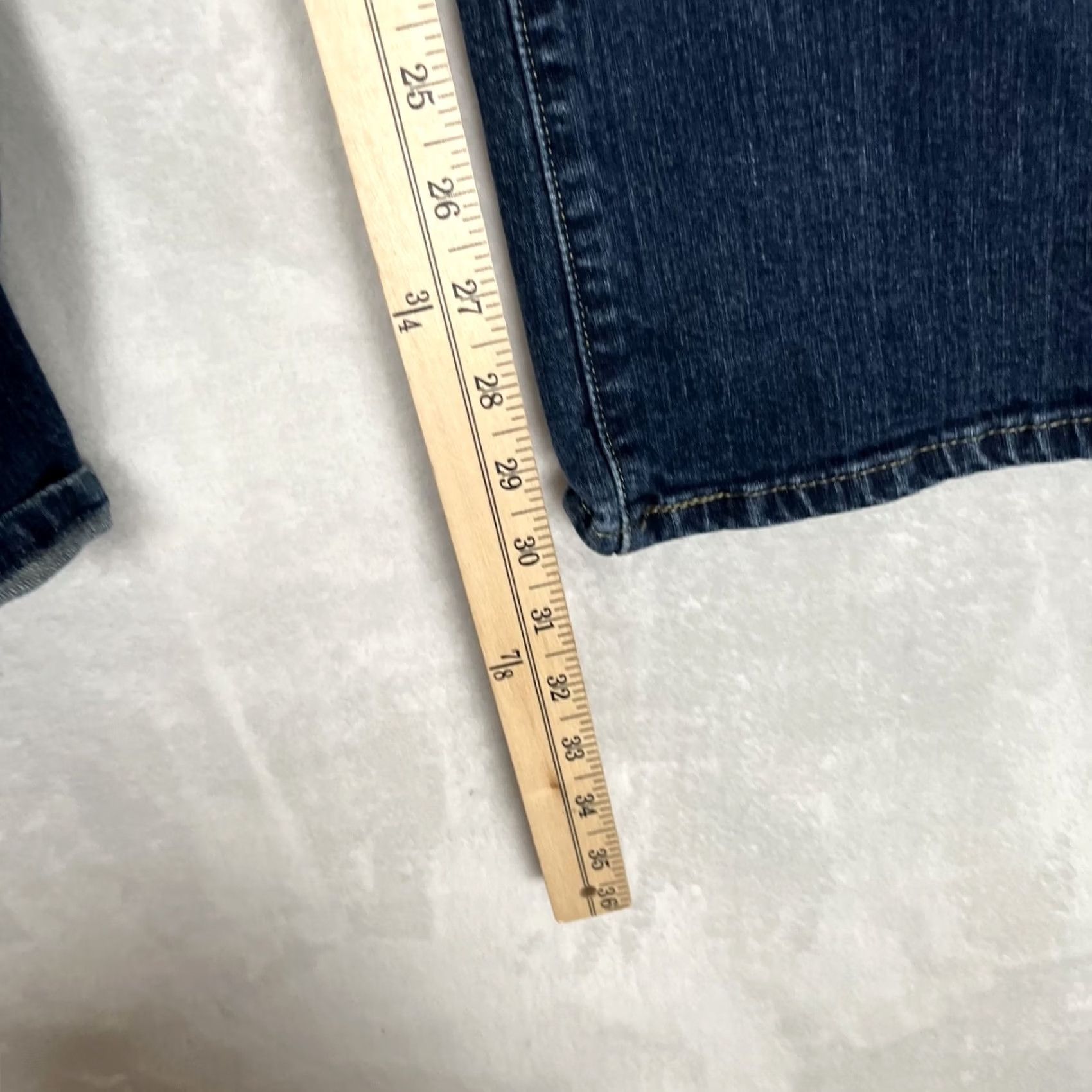 Levi's VINTAGE Levi's 515 Boot Cut Jeans Women's Size 14 32x30 Denim Blue 5-Pocket Cowboy Y2K Womens Size 36" / US 14 / IT 50 - 4 Thumbnail