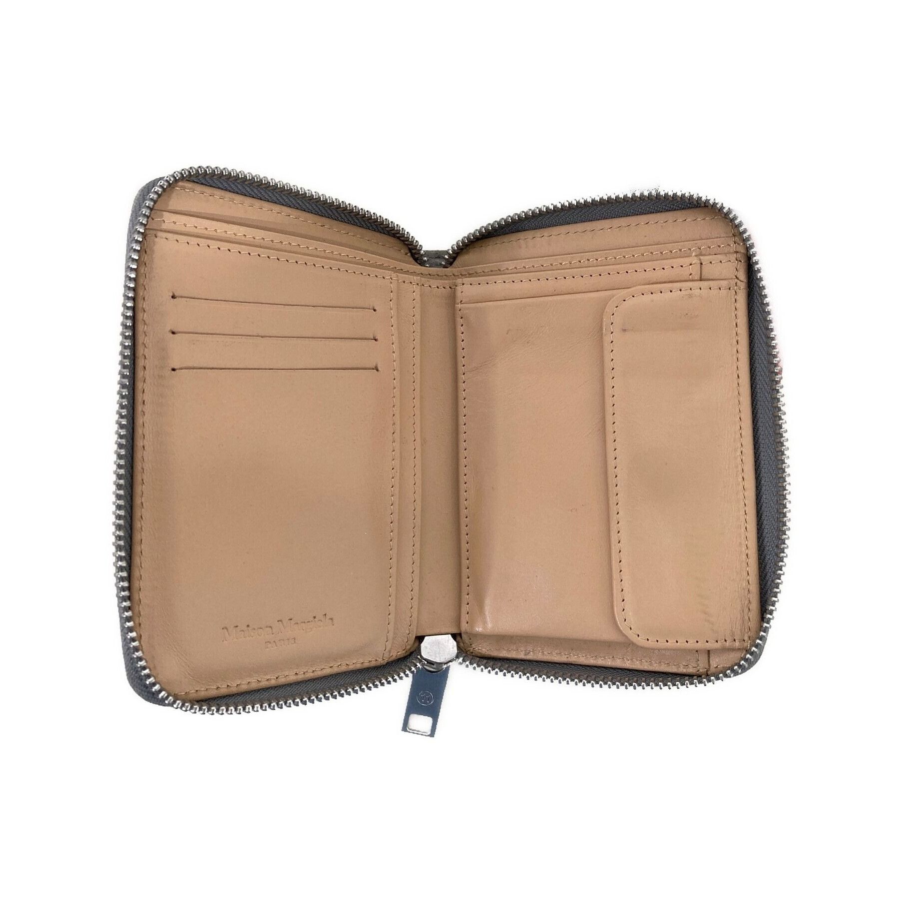 Maison Margiela Maison Margiela Distressed Leather Wallet S55UI0187 P3465 Size ONE SIZE - 4 Thumbnail