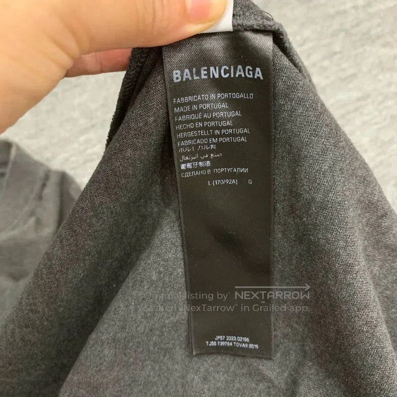 Other Balenciaga Black Washed Short Sleeve. Size US L / EU 52-54 / 3 - 4 Thumbnail