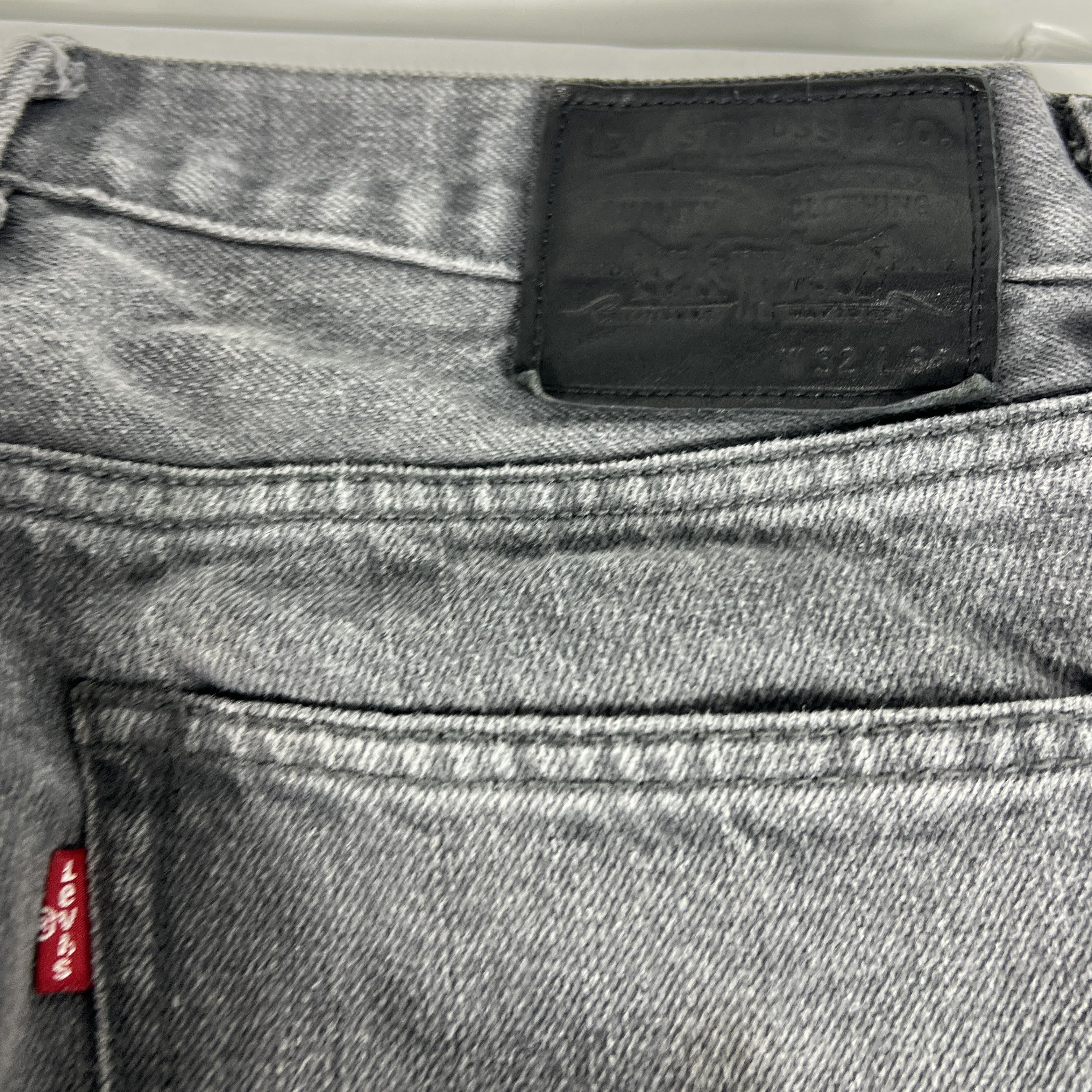 Levi's Levi's Selvedge Jeans Matchstick Skinny Grey Faded Denim Size US 32 / EU 48 - 15 Thumbnail