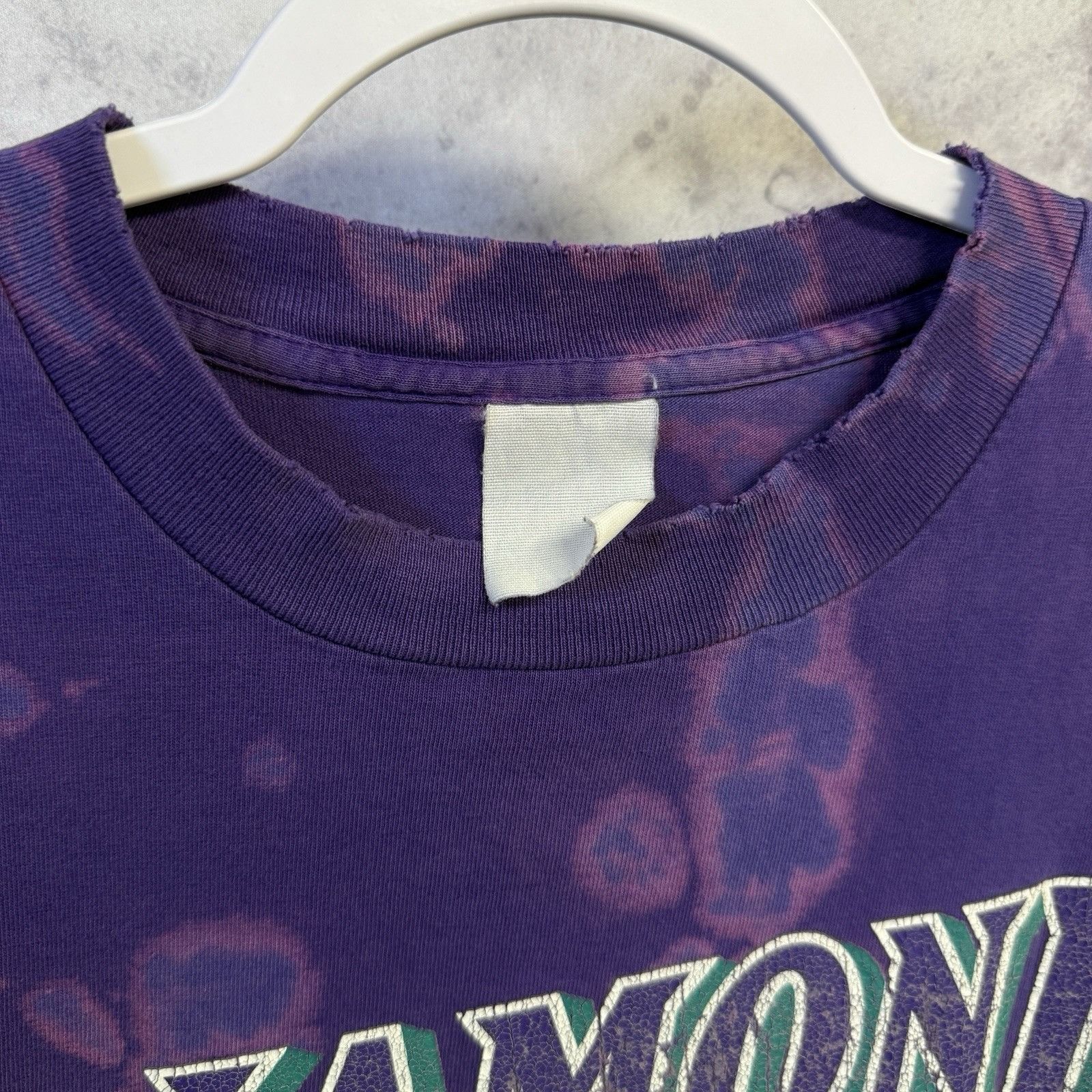 MLB Vintage Arizona Diamondbacks T Shirt Mens XL 23x27 Purple Size US XL / EU 56 / 4 - 4 Thumbnail