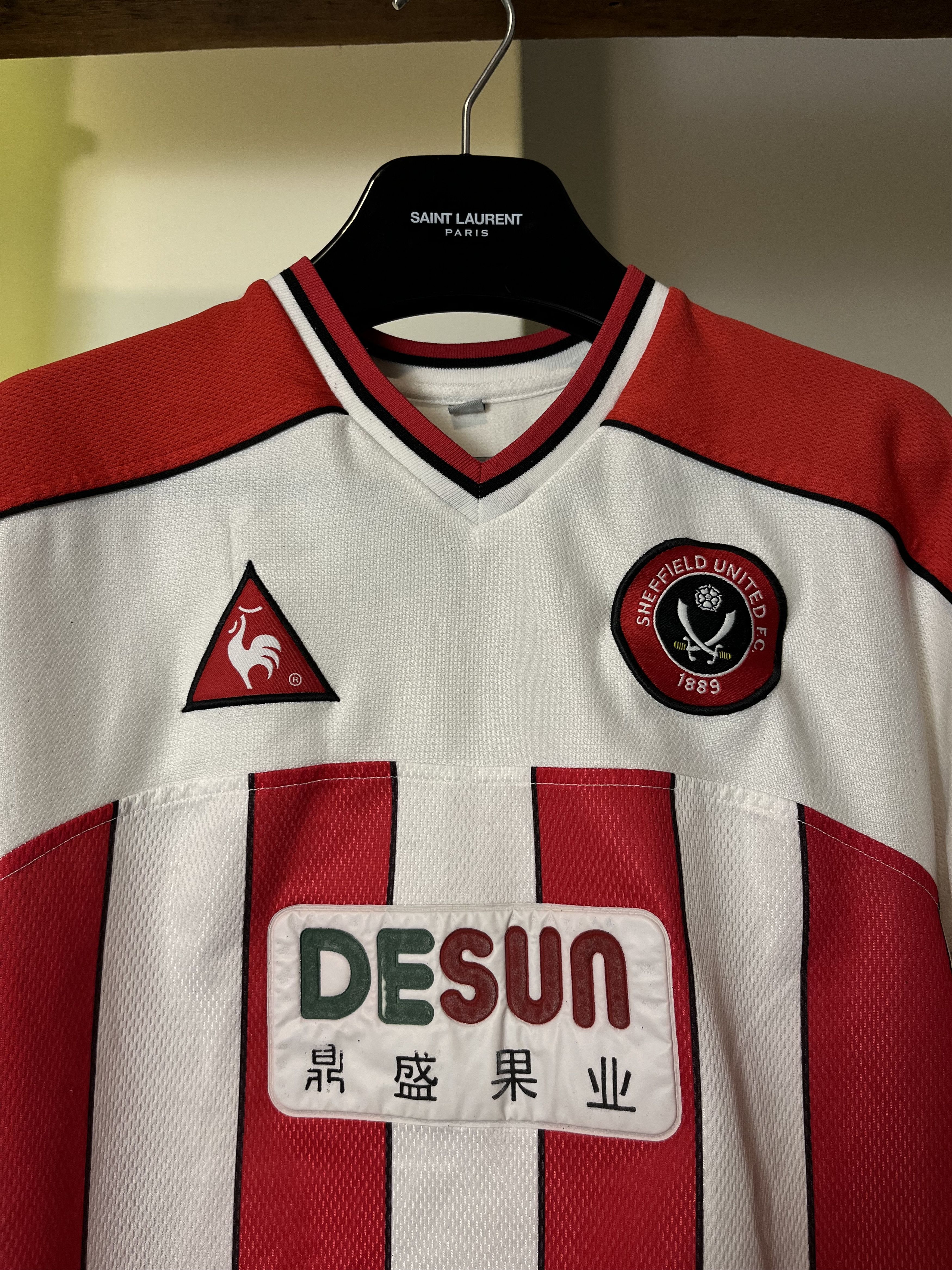 Le Coq Sportif × Vintage Vintage Le Coq Sportif Sheffield united 2002-2004 Size US S / EU 44-46 / 1 - 2 Thumbnail