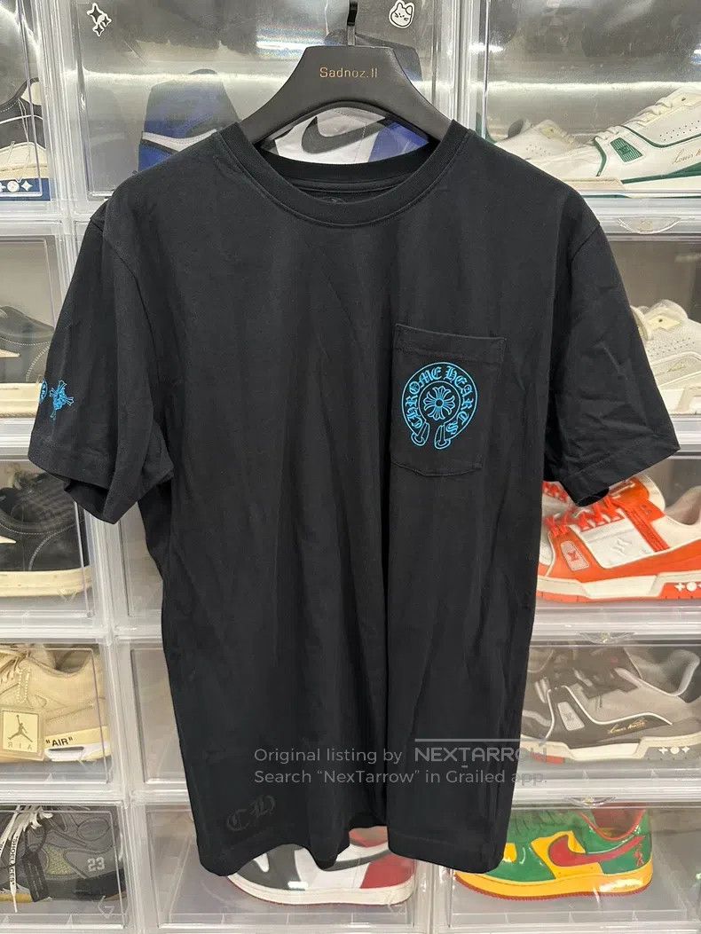 Chrome Hearts CHROME HEARTS Size L Horseshoe pocket blue three crosses bl Size US L / EU 52-54 / 3 - 1 Thumbnail