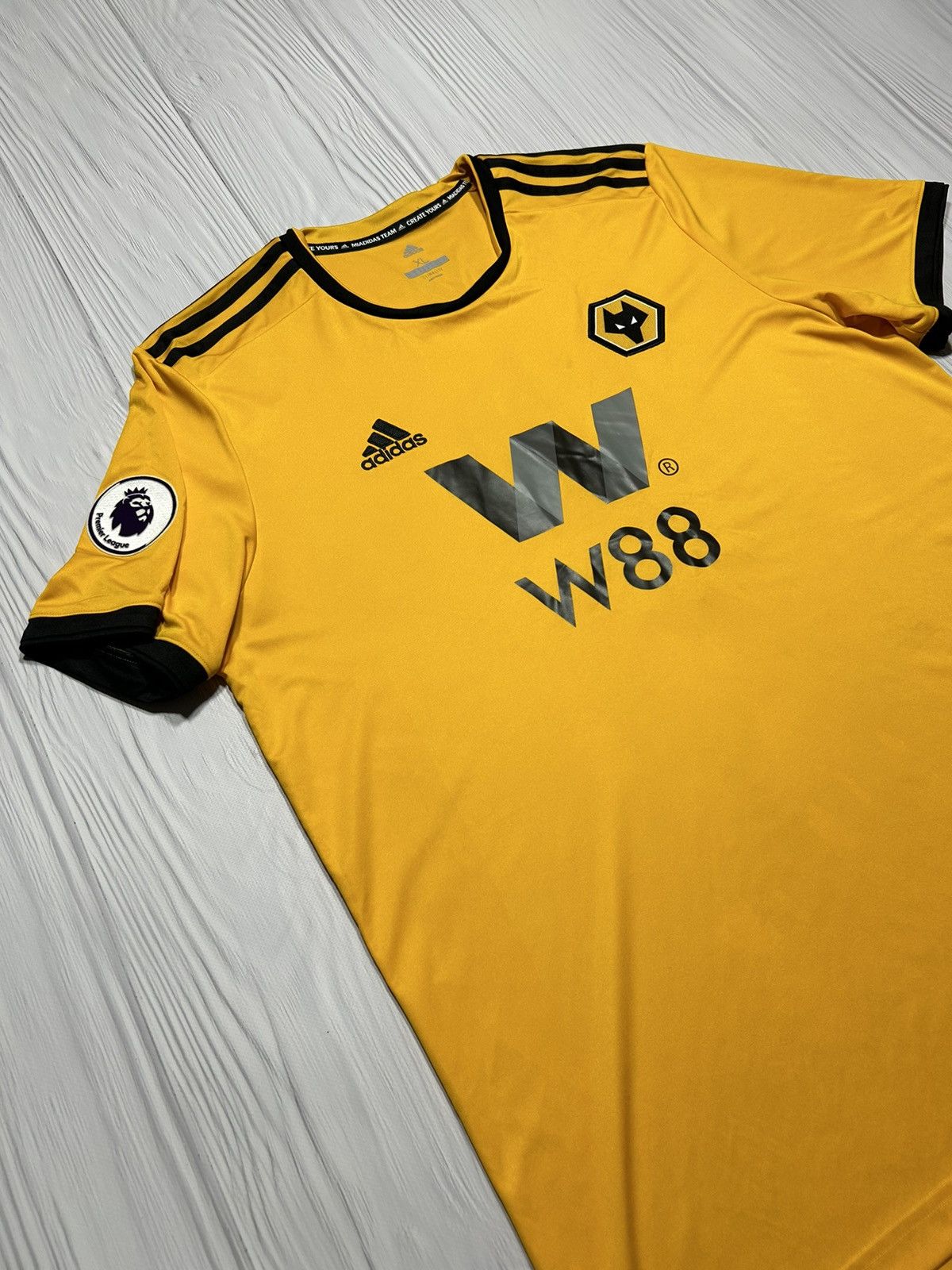Adidas NEVES 8 Wolverhampton 2018/19 Adidas Soccer Jersey Size XL Size US XL / EU 56 / 4 - 4 Thumbnail