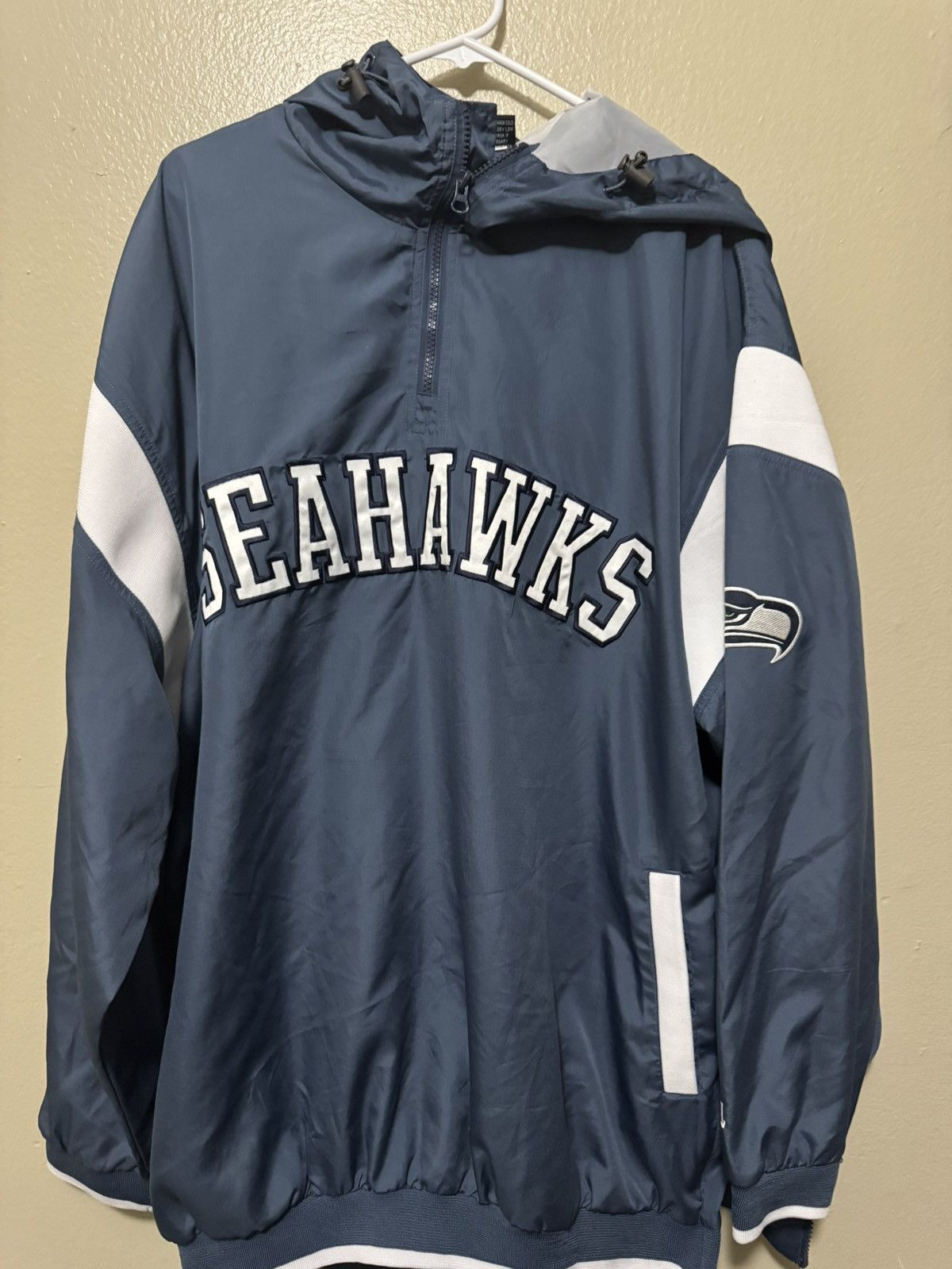 NFL Vintage windbreaker, Seattle Seahawks Size US XXL / EU 58 / 5 - 1 Thumbnail