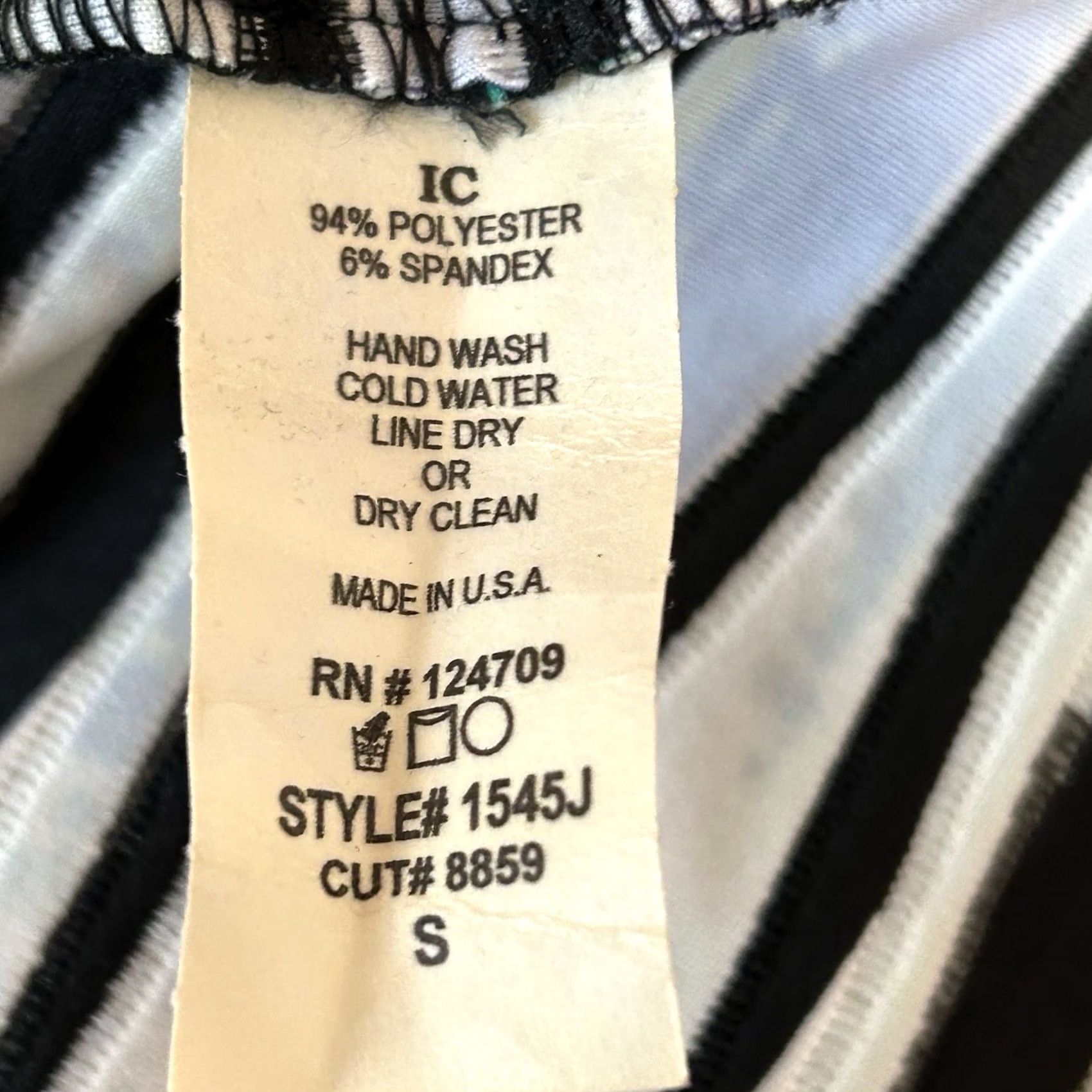 Vintage IC by Connie K Striped 3D Knit Jacket Blazer Women’s Small Size M / US 6-8 / IT 42-44 - 5 Thumbnail