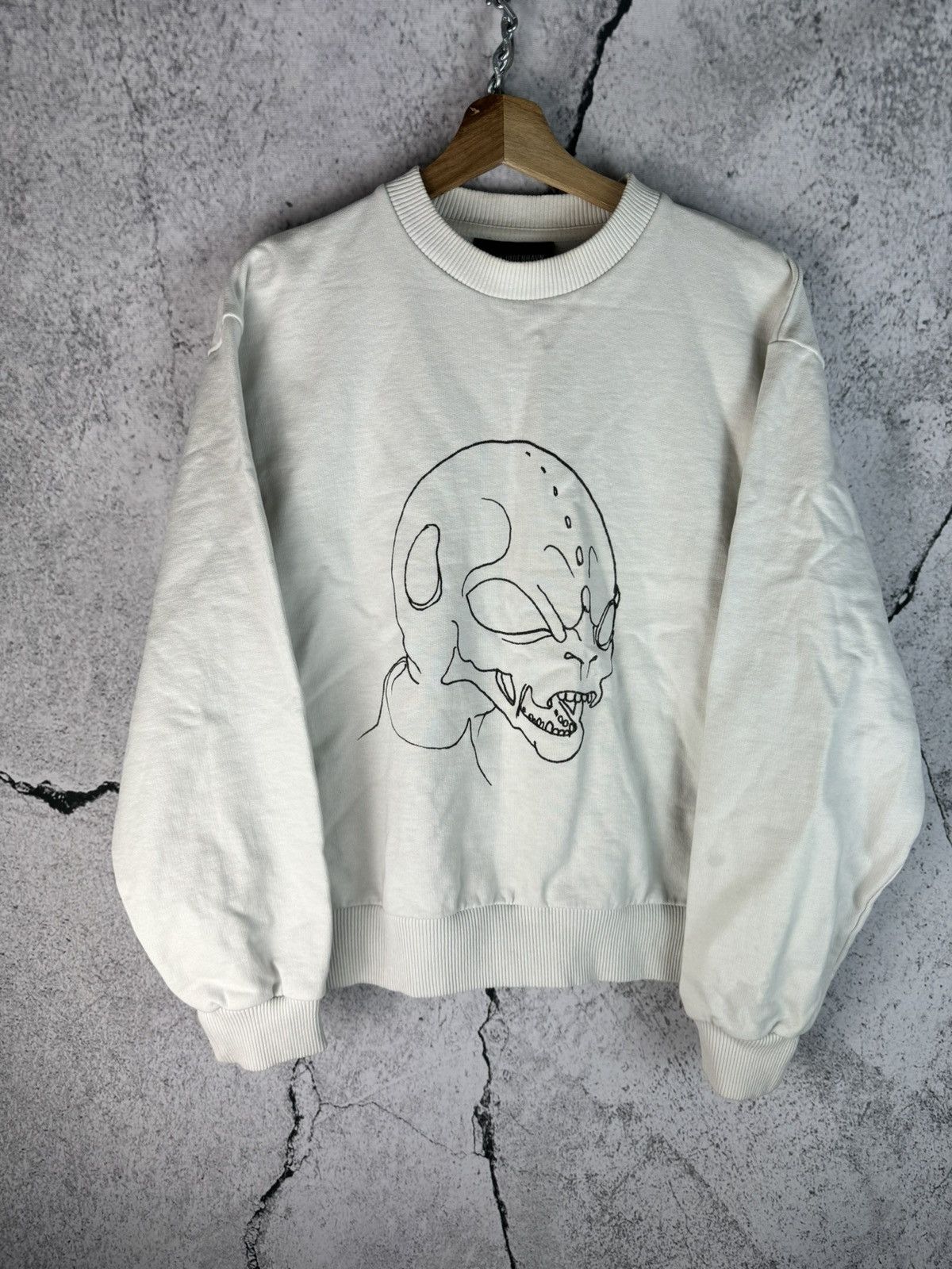 Han Kjobenhavn Han Kjobenhavn Alien Crewneck Sweatshirt Size M / US 6-8 / IT 42-44 - 1 Thumbnail