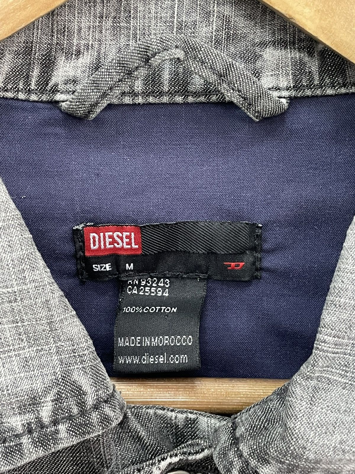 Diesel 90s Diesel washed trucker jacket retro jacket Size US M / EU 48-50 / 2 - 5 Thumbnail