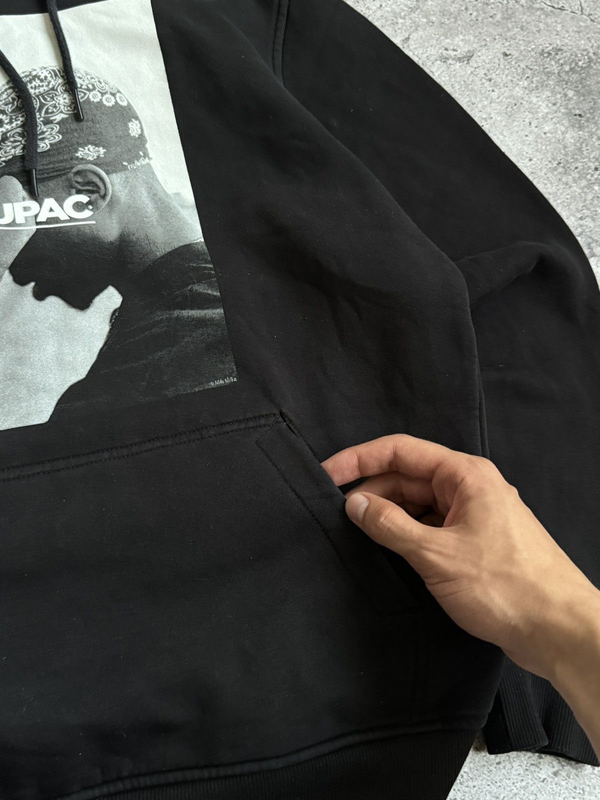 Band Tees × Vintage Vintage 2Pac F*ck the World Rap Y2K oversized hoodie Size US M / EU 48-50 / 2 - 7 Thumbnail