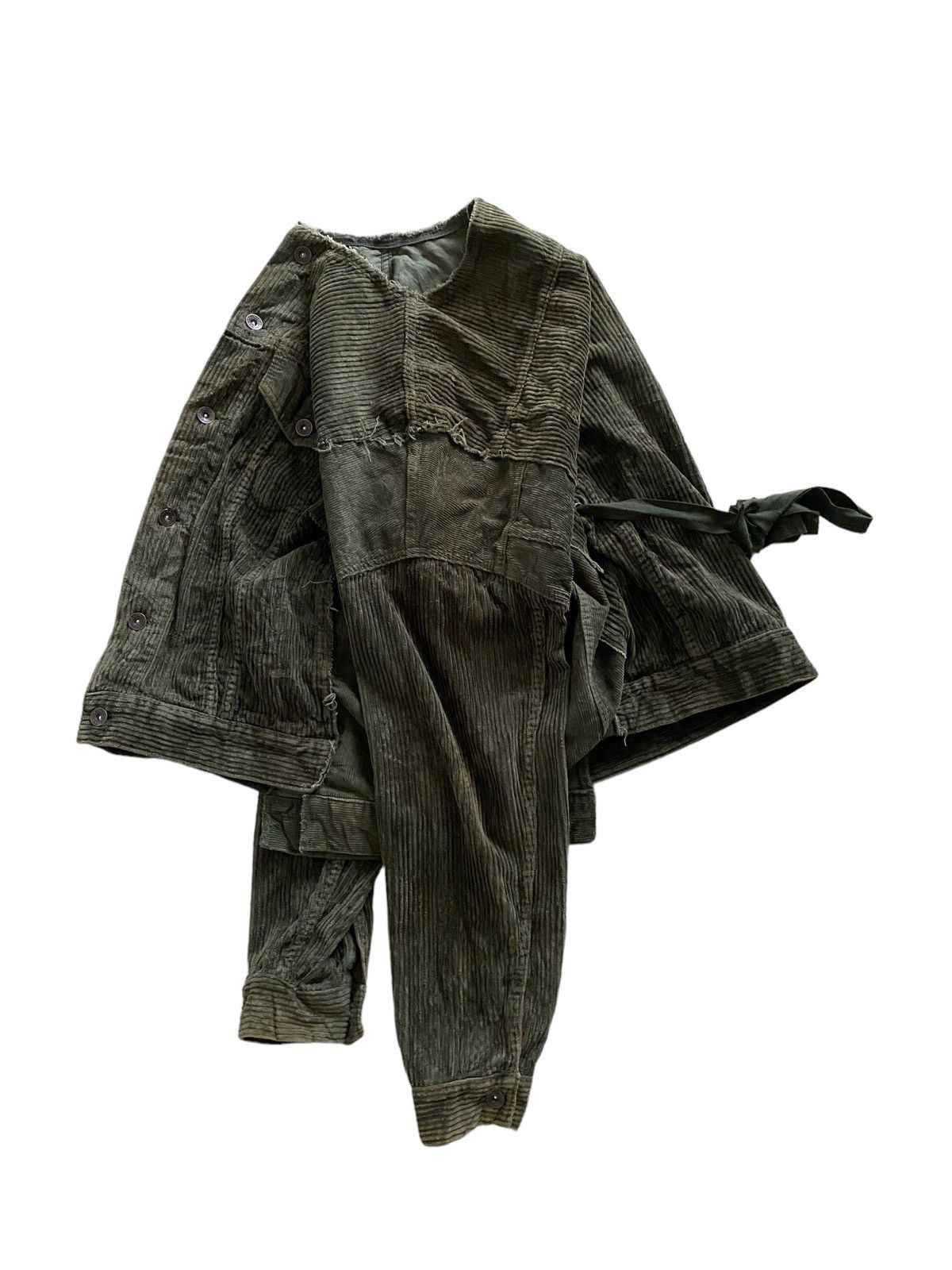 Japanese Brand grail💥Niko and..tracker jacket corduroy design margiela Size US L / EU 52-54 / 3 - 1 Thumbnail