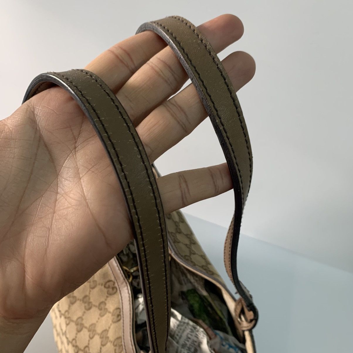 Gucci Gucci Canvas Large Tote Bag Size ONE SIZE - 7 Thumbnail