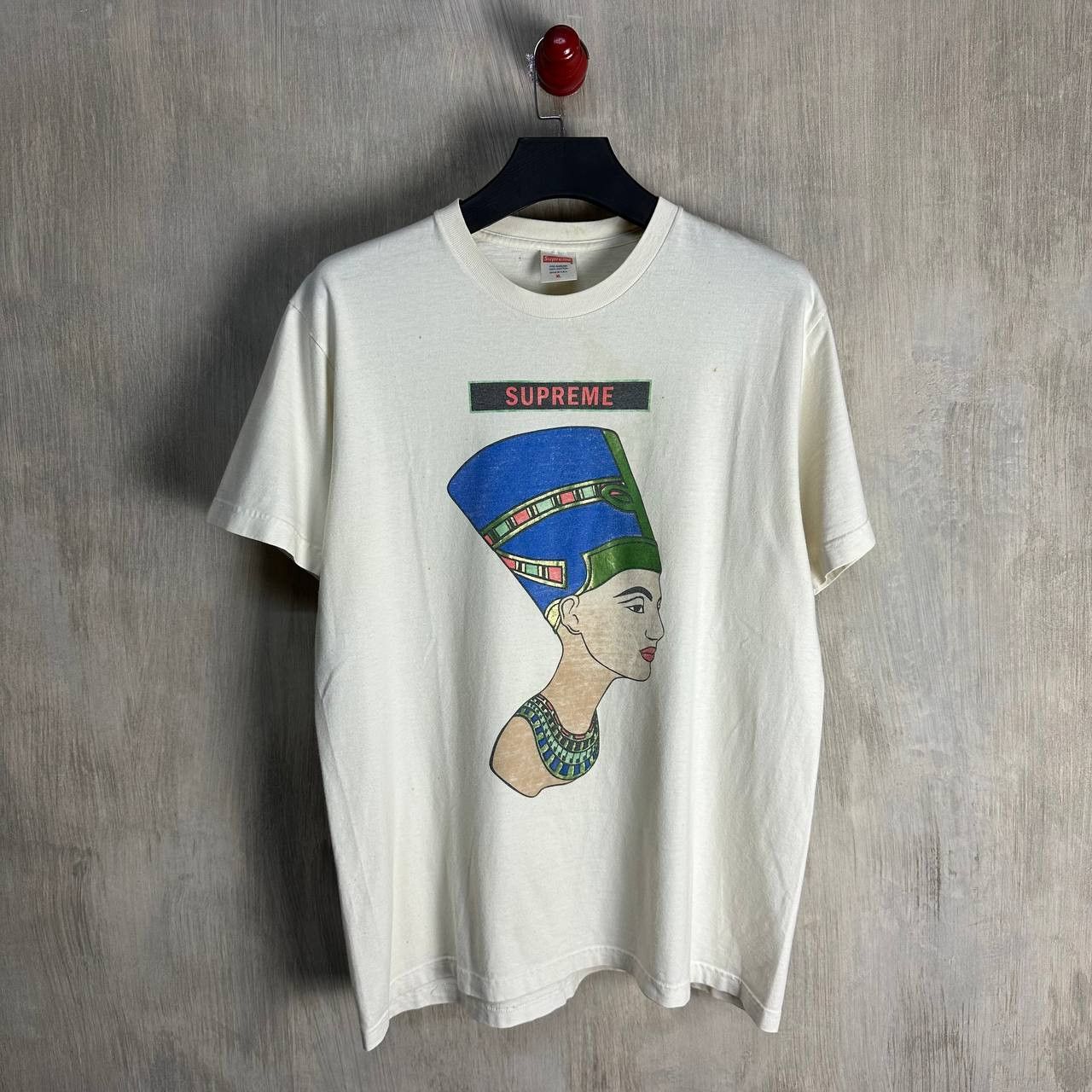 Streetwear × Supreme Rare Supreme Nefertiti T Shirt Made in USA 