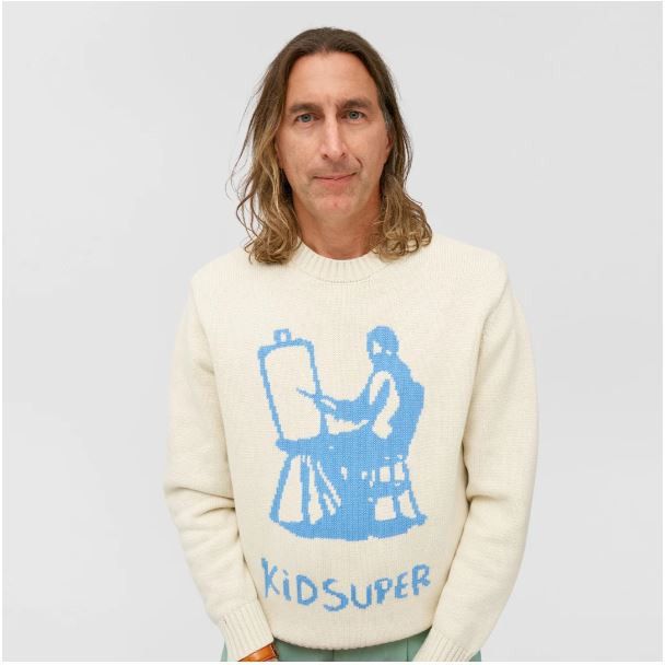 KidSuper Kidsuper Painter Graphic Sweater [Natural] L Size US L / EU 52-54 / 3 - 3 Thumbnail