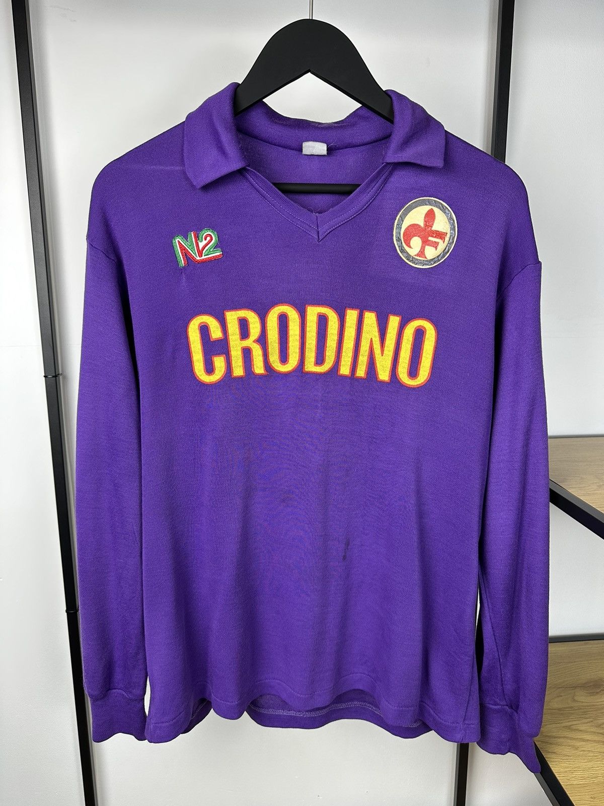 Other Vintage Fiorentina #10 Baggio 1986/87 jersey soccer football Size US M / EU 48-50 / 2 - 19 Thumbnail