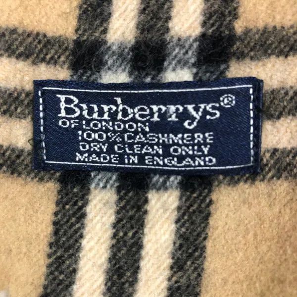 Burberry Burberry - Cashmere Beige Nova Check Vintage Size ONE SIZE - 4 Thumbnail