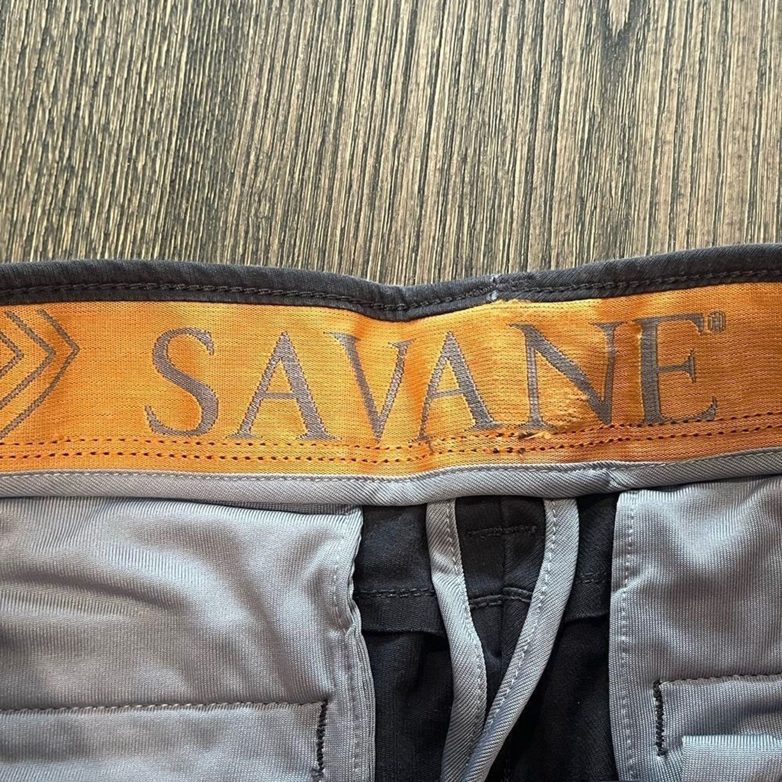 Savane Savane Active Flex Work Pant Trousers Dark Gray Size 28x30 Size US 28 / EU 44 - 5 Thumbnail