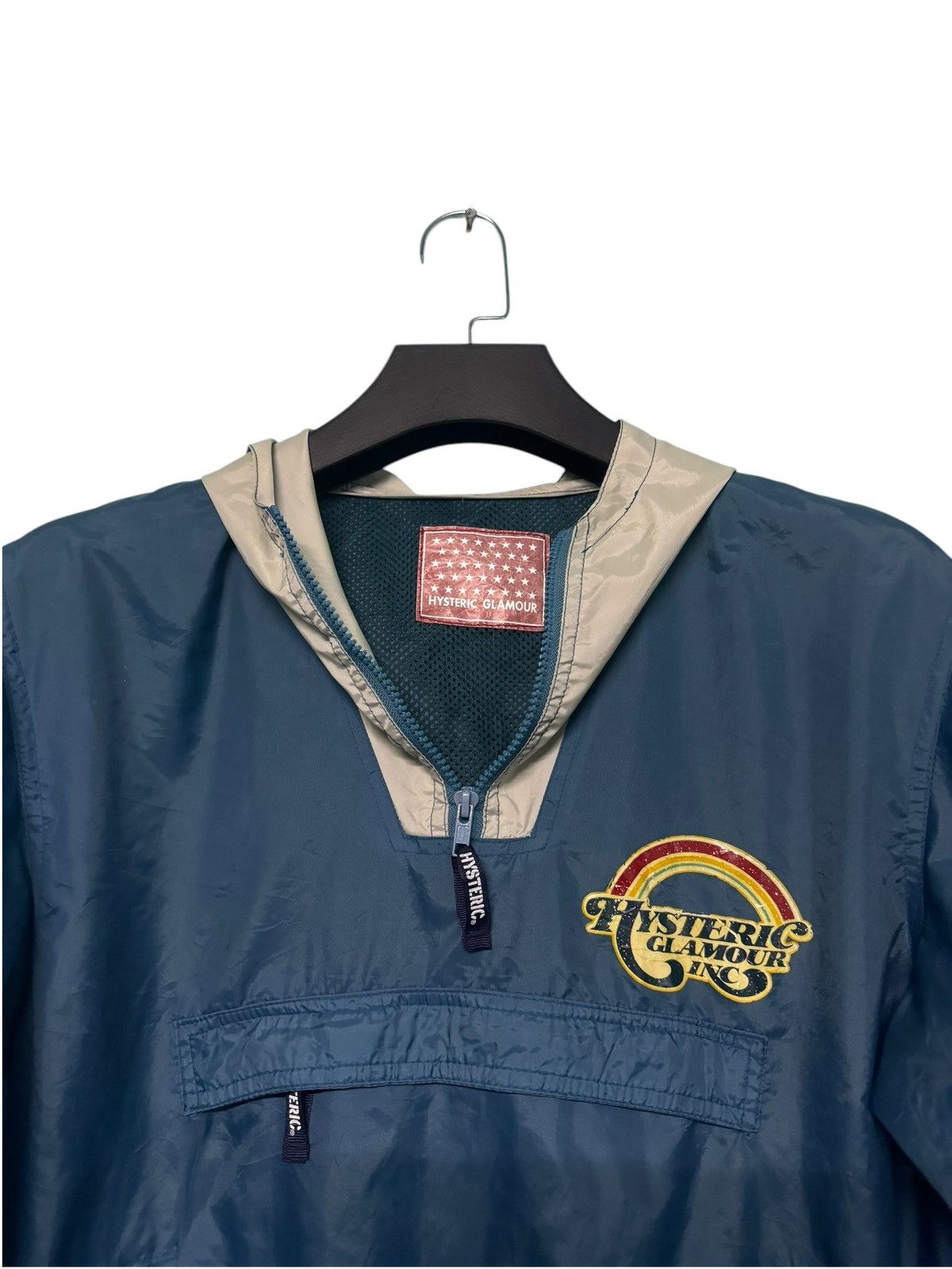 Hysteric Glamour HYSTERIC GLAMOUR INC PULL OVER HOODIE WINDBRAEKER NYLON Size US M / EU 48-50 / 2 - 12 Thumbnail