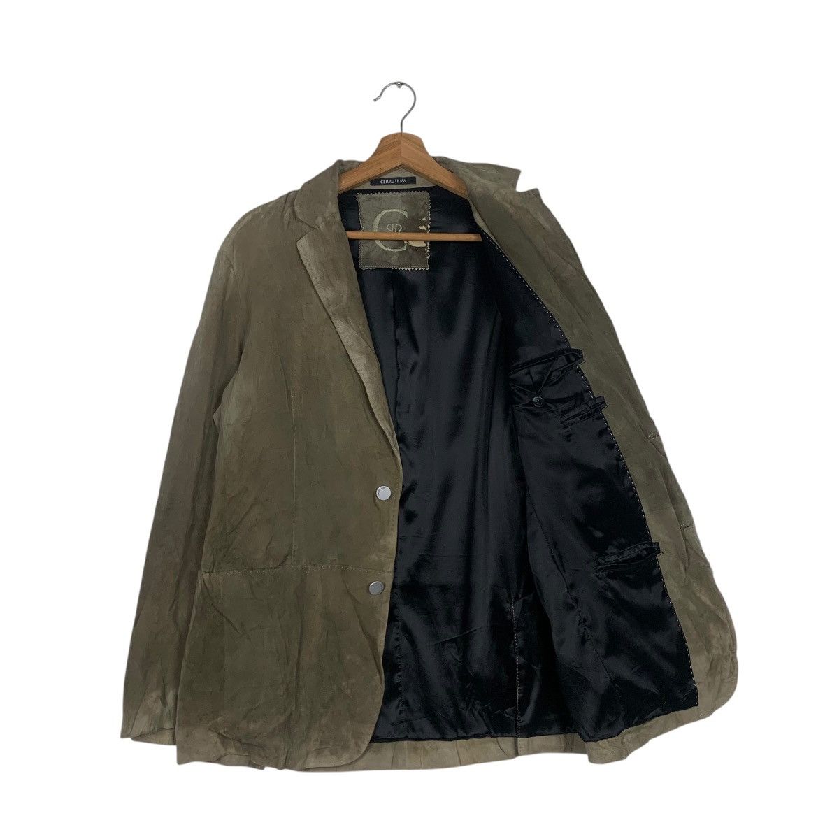 Cerruti 1881 CERRUTI 1881 Sheepskin Blazer Casual Jacket #1798-C16 Size US M / EU 48-50 / 2 - 7 Thumbnail
