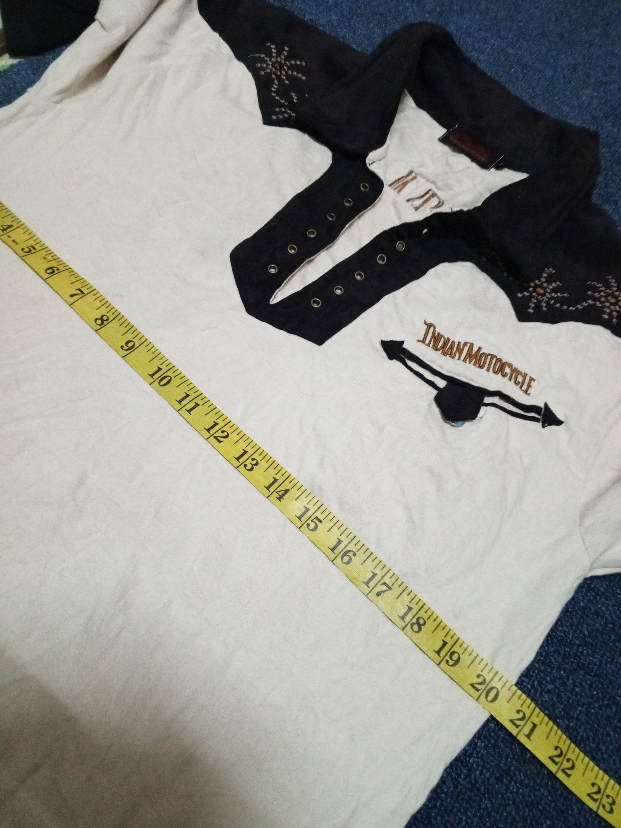 Indian Motorcycle × Vintage INDIAN MOTORCYCLE NICE Size US L / EU 52-54 / 3 - 8 Thumbnail
