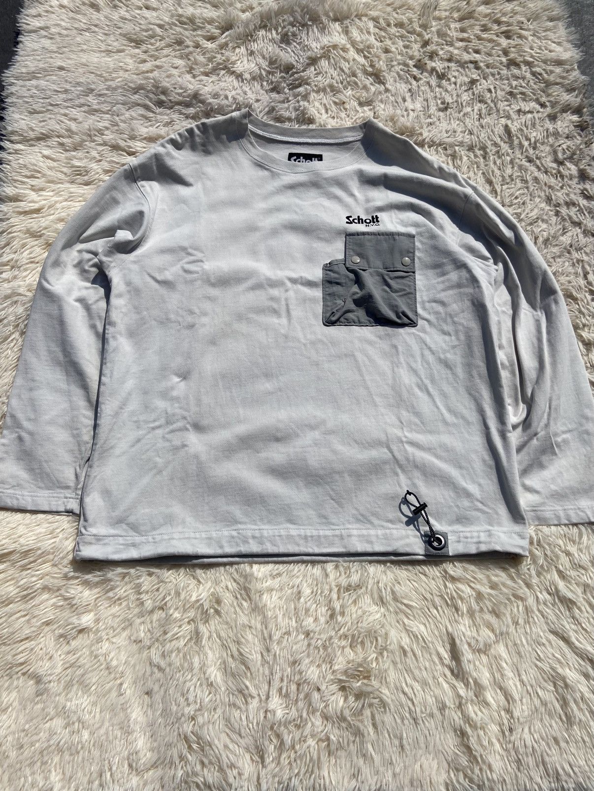 Schott Schott NYC Tactical Long Sleeves Size US XL / EU 56 / 4 - 1 Thumbnail