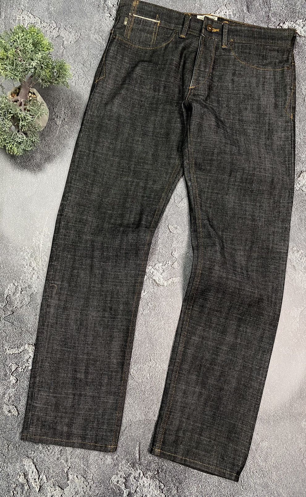 image of Timberland Selvedge Denim Pants Thompson Lake 34 Size in Blue, Men's