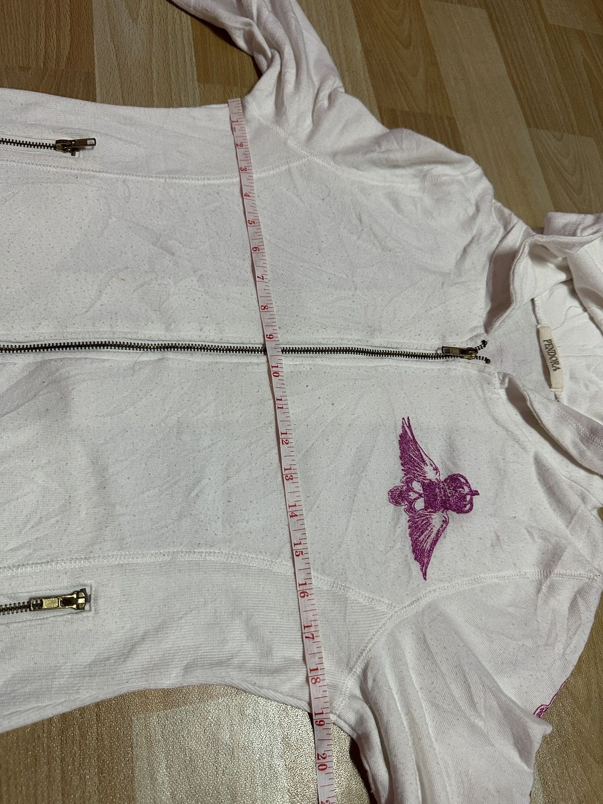 Japanese Brand × Vintage Rare🔥 Crazy Pendora Skulls Hoodie Size S / US 4 / IT 40 - 10 Thumbnail