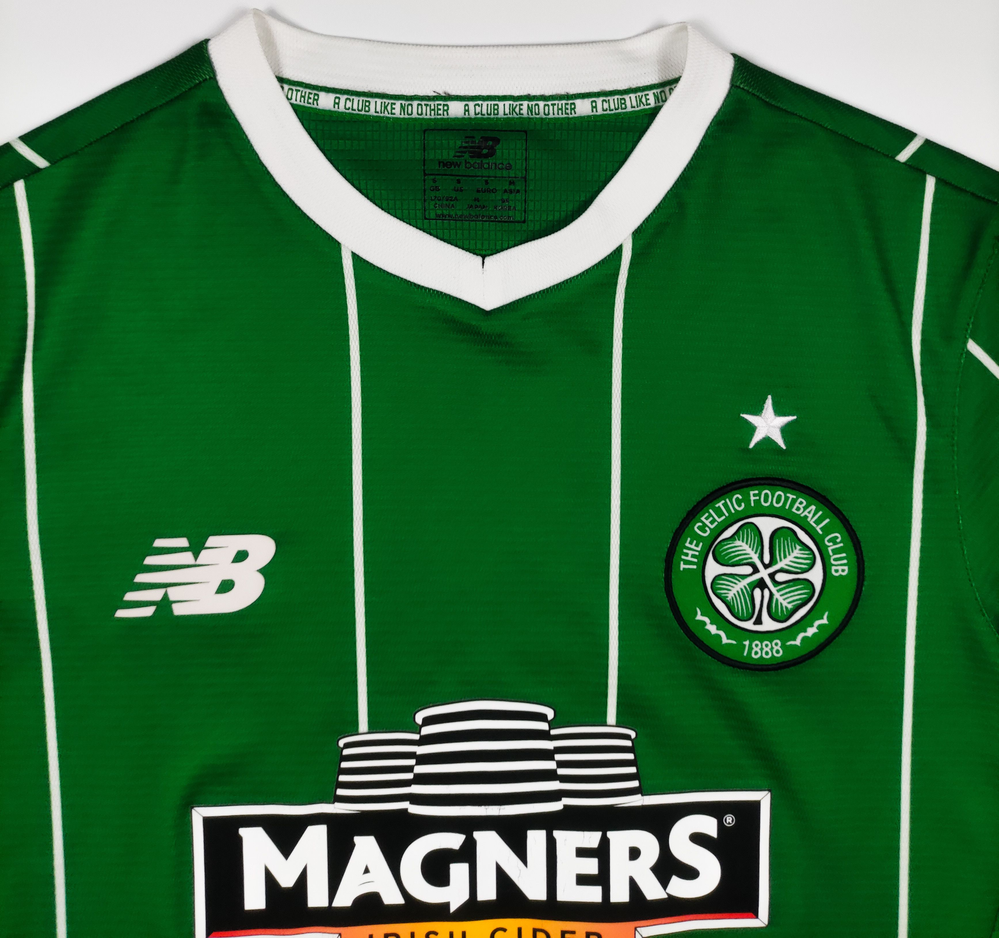 New Balance Celtic 2015 2016 New Balance Home Shirt Magners Scotland Size US S / EU 44-46 / 1 - 7 Thumbnail