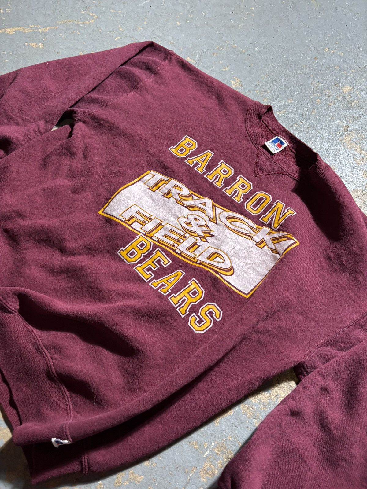 Russell Athletic × Vintage Barron bear Russell athletic crewneck sweatshirt Size US M / EU 48-50 / 2 - 2 Thumbnail