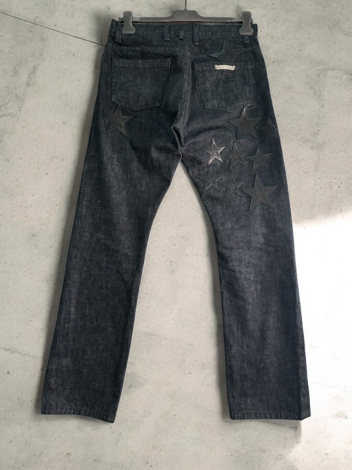 Chrome Hearts Chrome Hearts Star Patch Jeans Size US 31 - 1 Thumbnail
