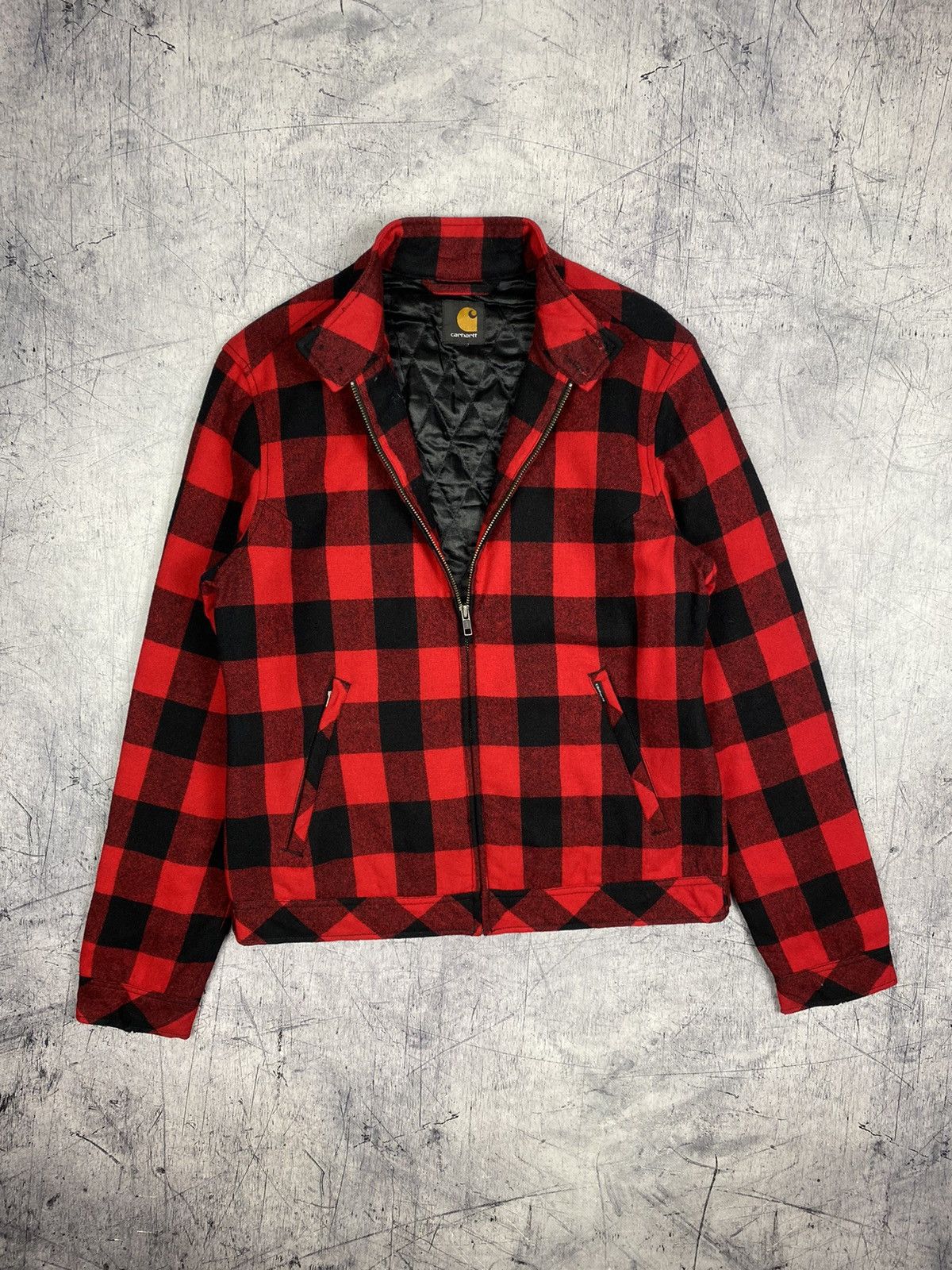 Carhartt Wip Vintage Carhartt Wip Checkered Overshot Bomber Jacket Size M / US 6-8 / IT 42-44 - 10 Thumbnail