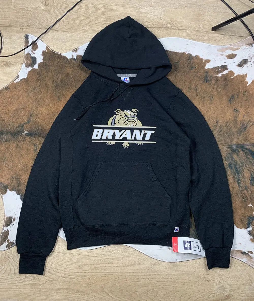Russell Athletic × Vintage Russell 90s Vintage Bryant Bulldog Hoodie Sweatshirt Boxy Size US M / EU 48-50 / 2 - 1 Thumbnail
