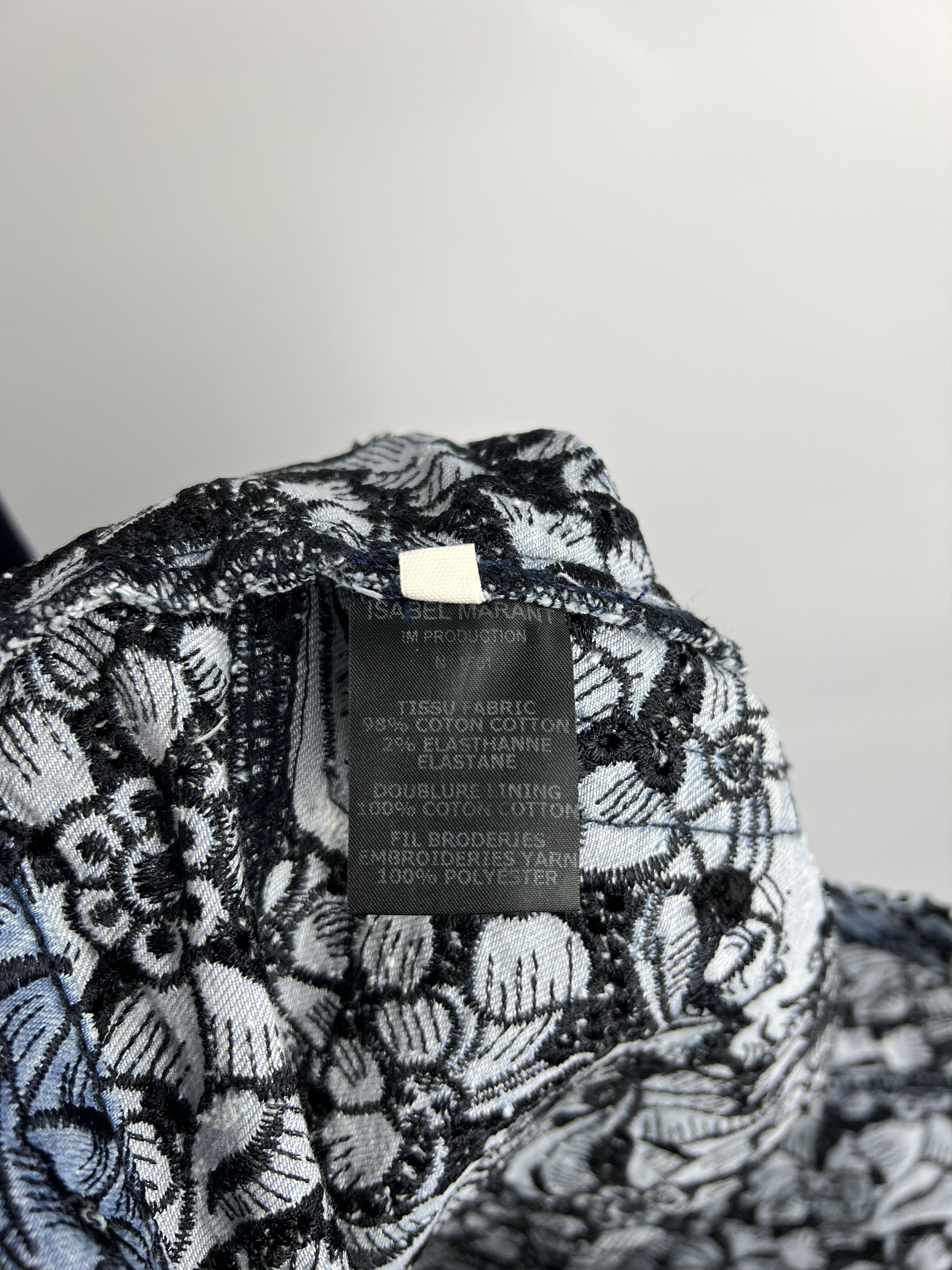 Isabel Marant Isabel Marant Etoile Blue Embroidered Floral Short Size 32" / US 10 / IT 46 - 10 Thumbnail
