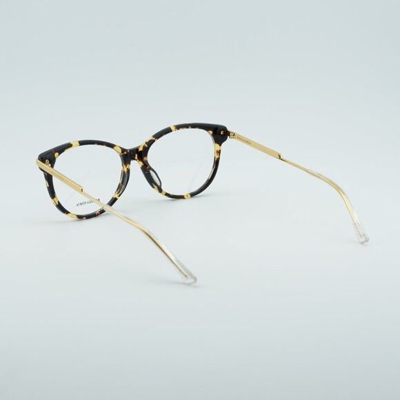Bottega Veneta Bottega Veneta BV1039O 002 Eyeglasses Havana/Gold 53mm Oval Size ONE SIZE - 3 Thumbnail
