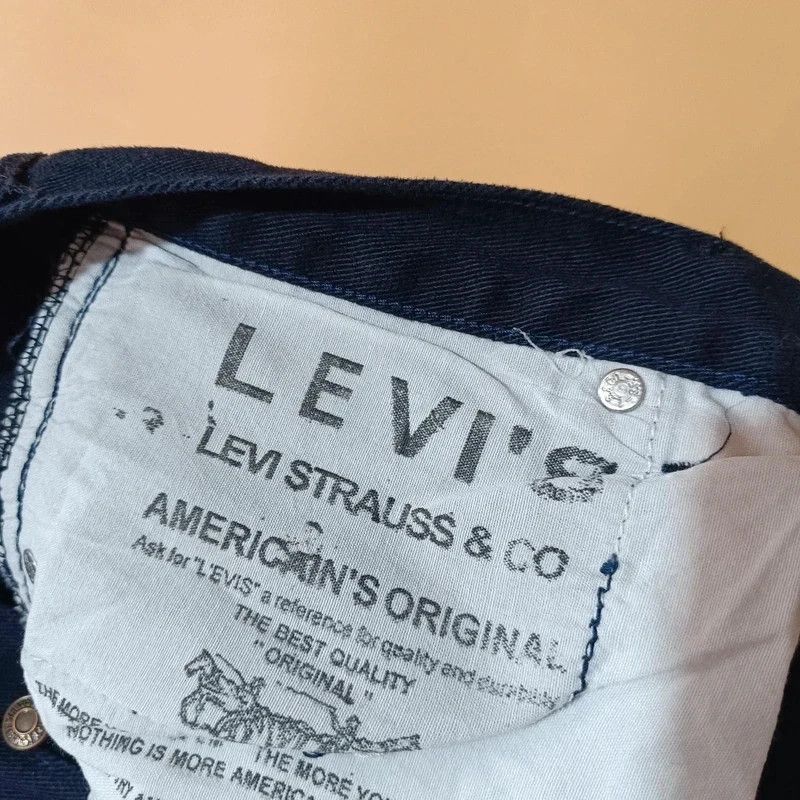 Levi's RARE Vintage 80s Levis 501 XXX Blue Jeans W32 L32 USA Size US 32 / EU 48 - 16 Thumbnail