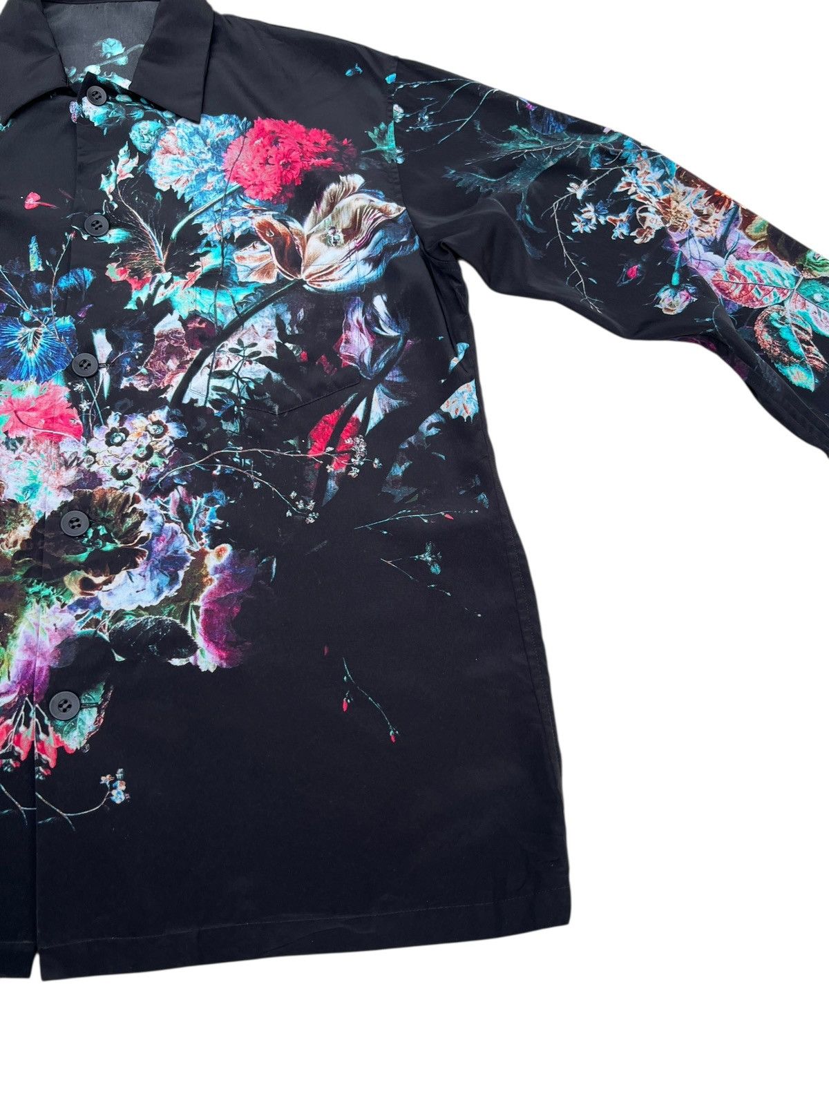 Lad Musician Lad Musician SS19 Vibrant Floral Print Long Sleeve Shirt Size US M / EU 48-50 / 2 - 12 Thumbnail