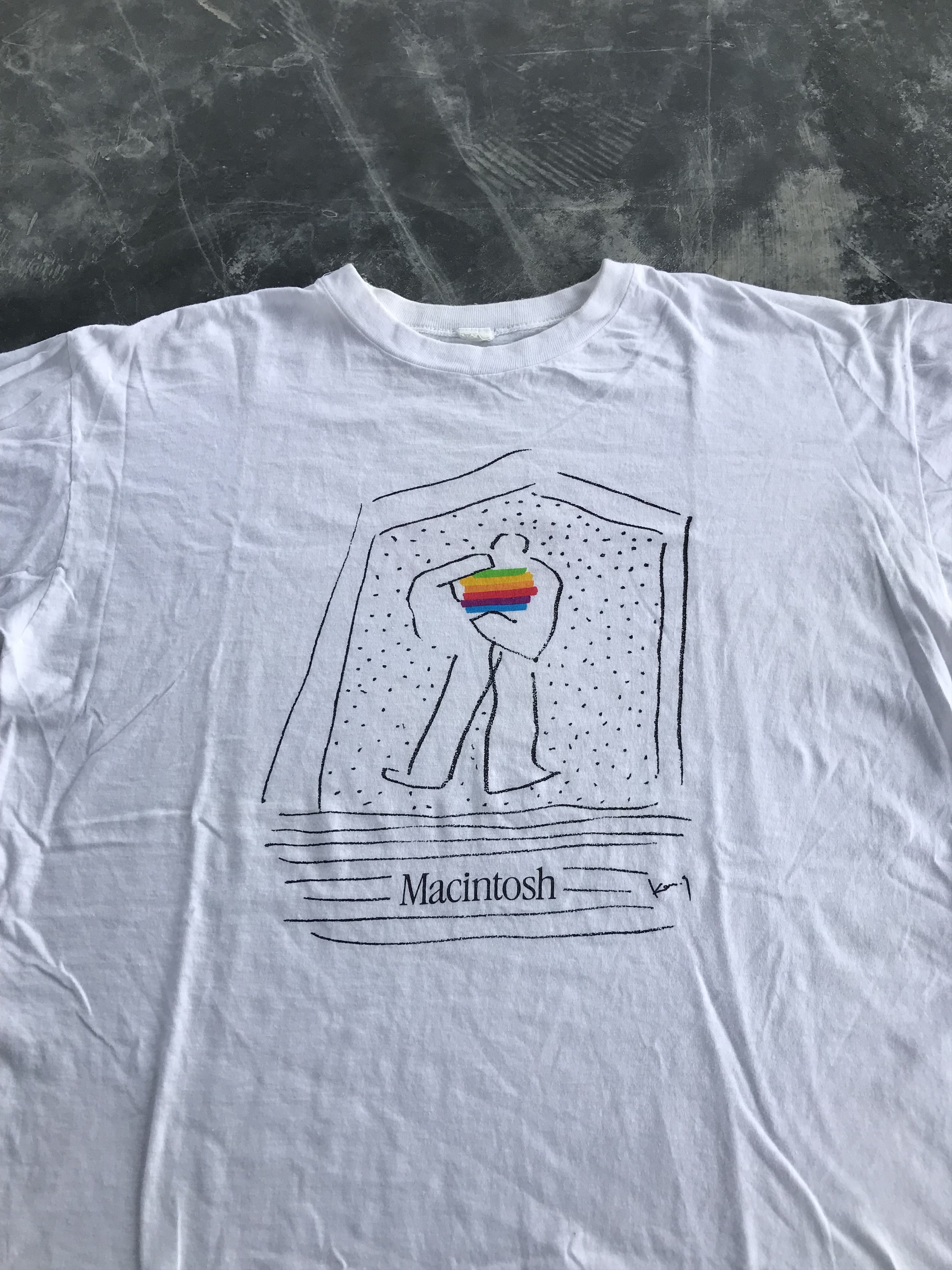 Vintage Vintage Apple Macintosh Tee Size US M / EU 48-50 / 2 - 2 Thumbnail