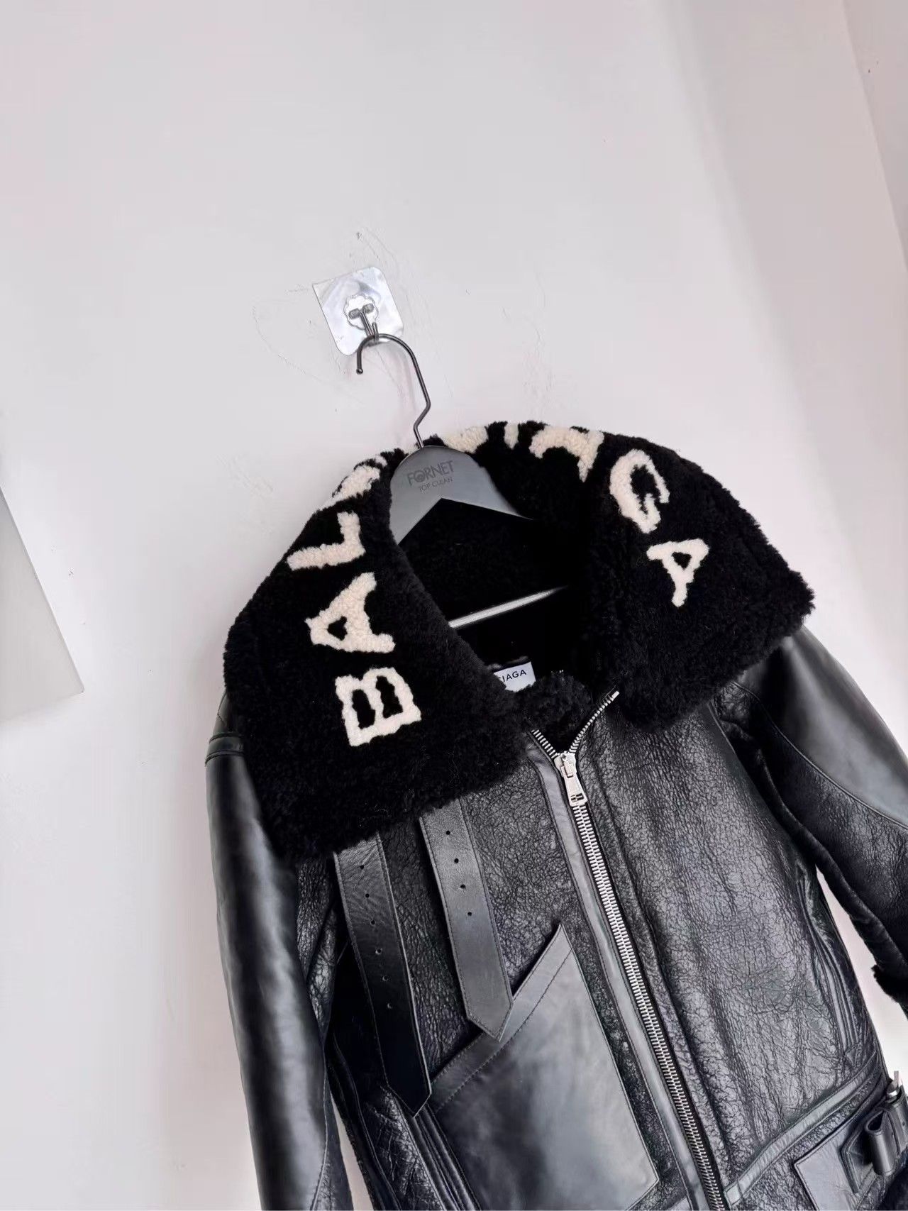 Balenciaga balenciaga biker jacket size 34 - yq Size XXS / US 00 / IT 34 - 3 Thumbnail