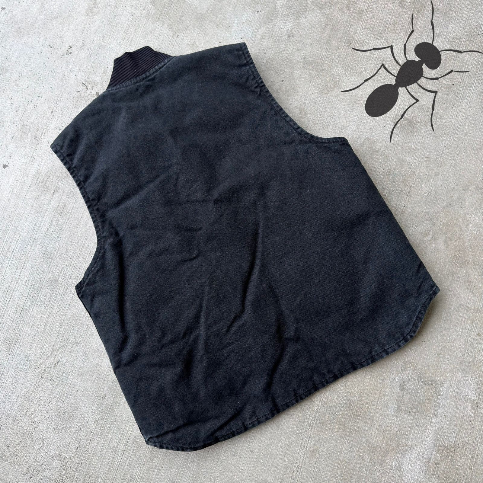 Carhartt × Vintage Carhartt black faded work wear vest Size US M / EU 48-50 / 2 - 3 Thumbnail