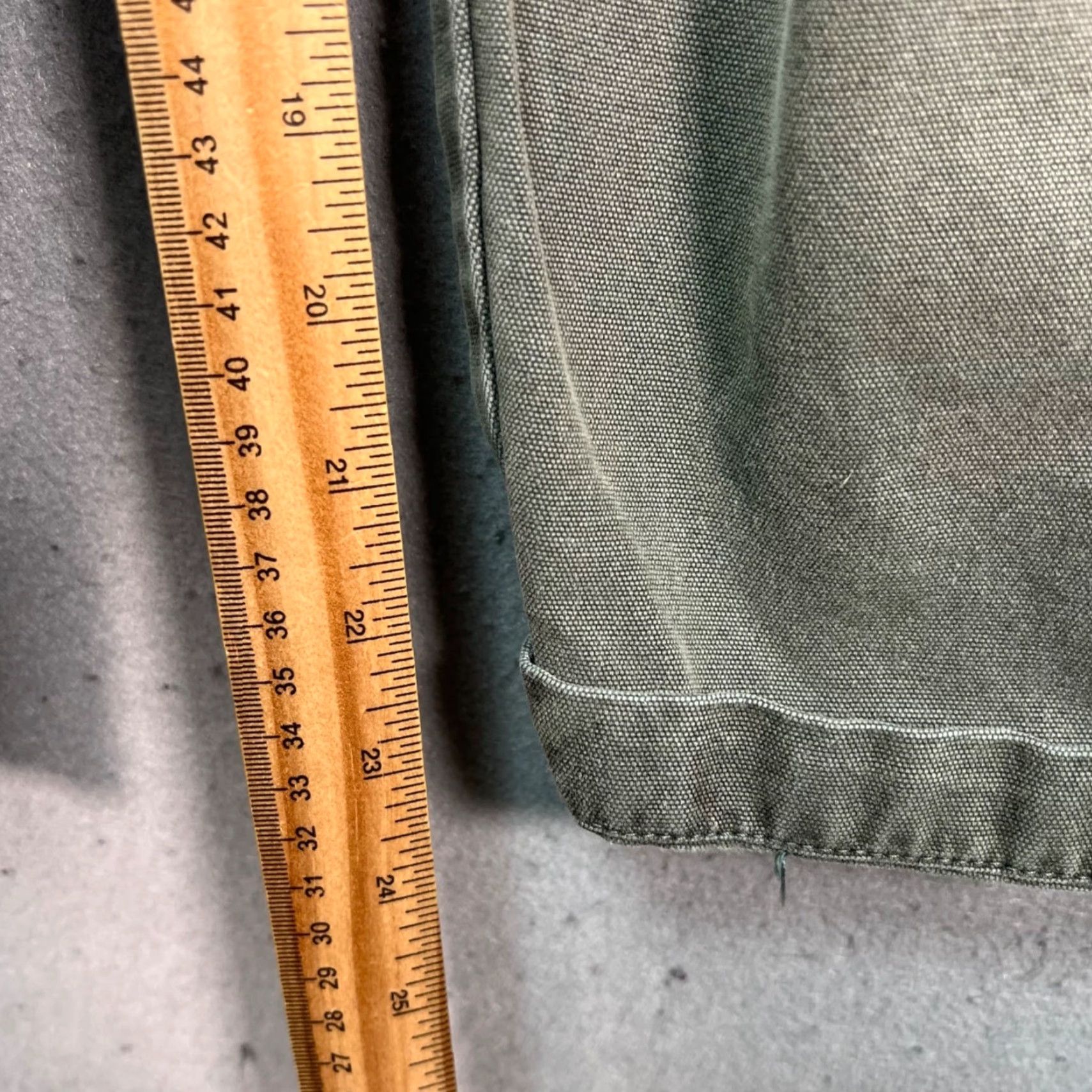 Free People Free People Womens Small High-Waisted Olive Green Paperbag Pants w/ Waist Tie Size 28" / US 6 / IT 42 - 7 Thumbnail