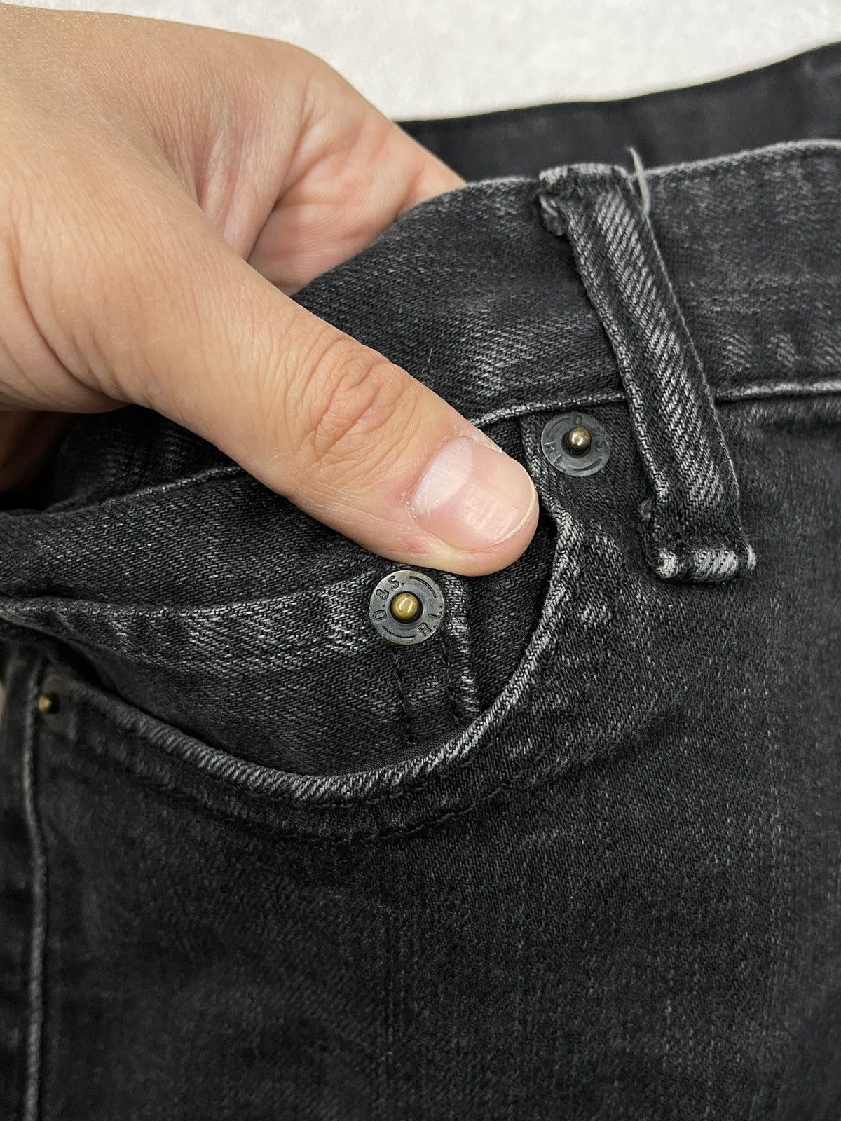 Denim & Supply Ralph Lauren Vintage Polo Ralph Lauren Denim Supply Graham Jeans Black Size US 34 / EU 50 - 11 Thumbnail