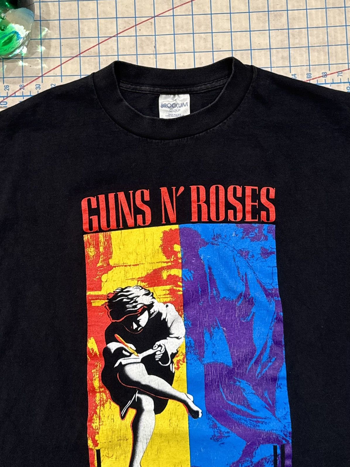 Guns N' Roses Vintage 92 Guns N’ Roses Use Your Illusion Tour Tee Brockum Size US XL / EU 56 / 4 - 5 Thumbnail