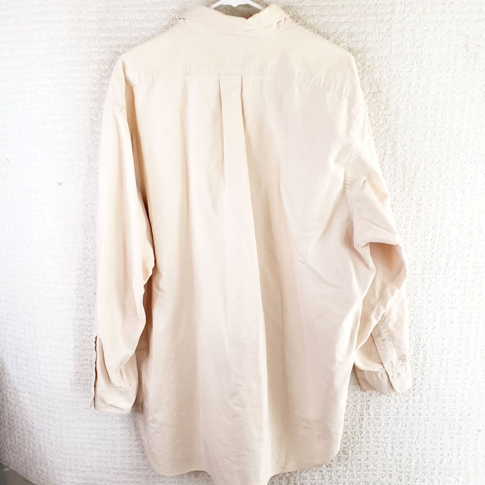 Polo Ralph Lauren Ralph Lauren Shirt Mens 17.5x34 Button-Down Long Sleeve Yellow Cotton Blend Lightweight Embroidered Logo Classic Preppy Size US XXL / EU 58 / 5 - 6 Thumbnail