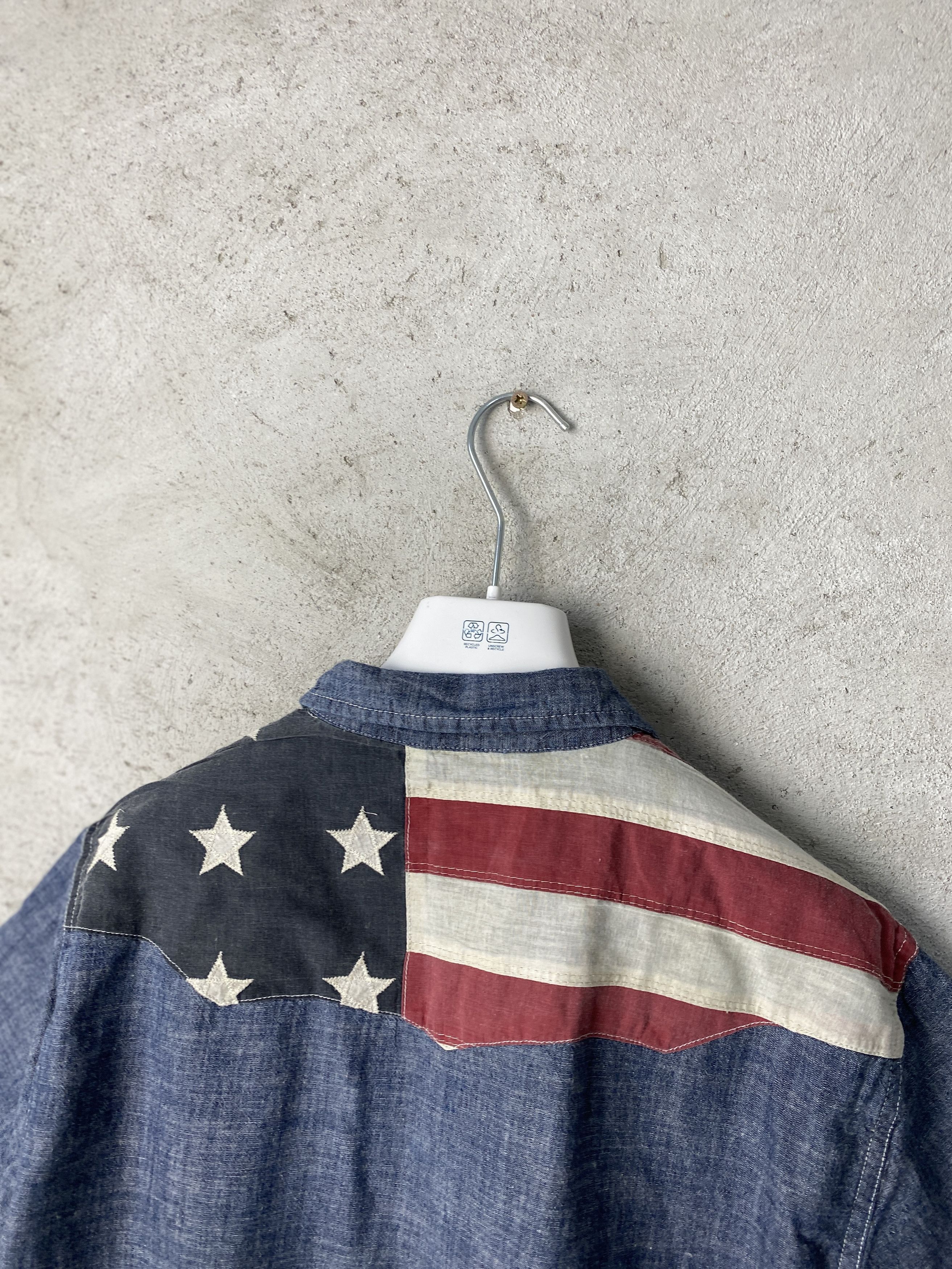 Denim & Supply Ralph Lauren Denim & Supply Ralph Lauren USA flag shirt short sleeve Size US M / EU 48-50 / 2 - 7 Thumbnail