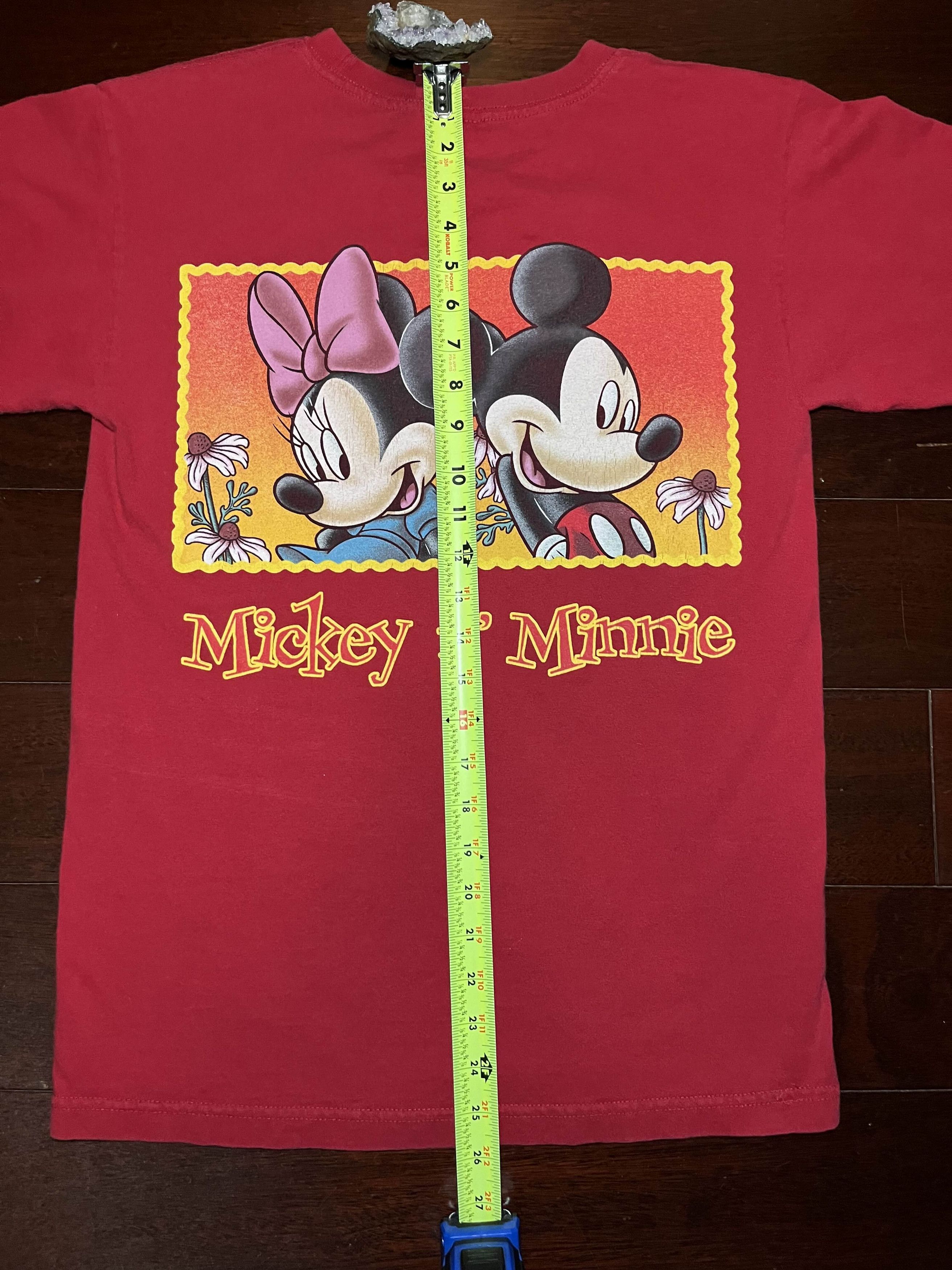 Disney × Mickey Mouse × Vintage Vintage 90s Mickey n' Minnie Disney Tee Size US S / EU 44-46 / 1 - 10 Thumbnail