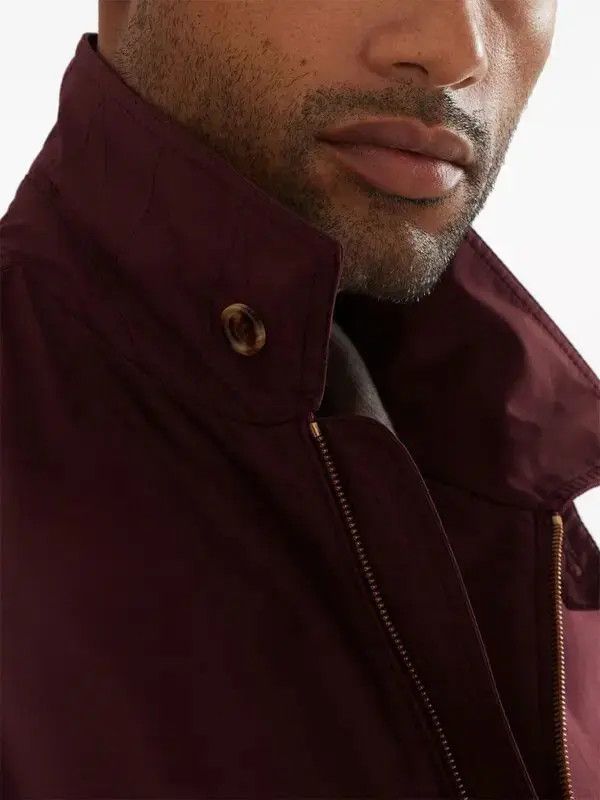 Brunello Cucinelli o1w1db10725 Jacket Water Resistant in Red Size US L / EU 52-54 / 3 - 3 Thumbnail