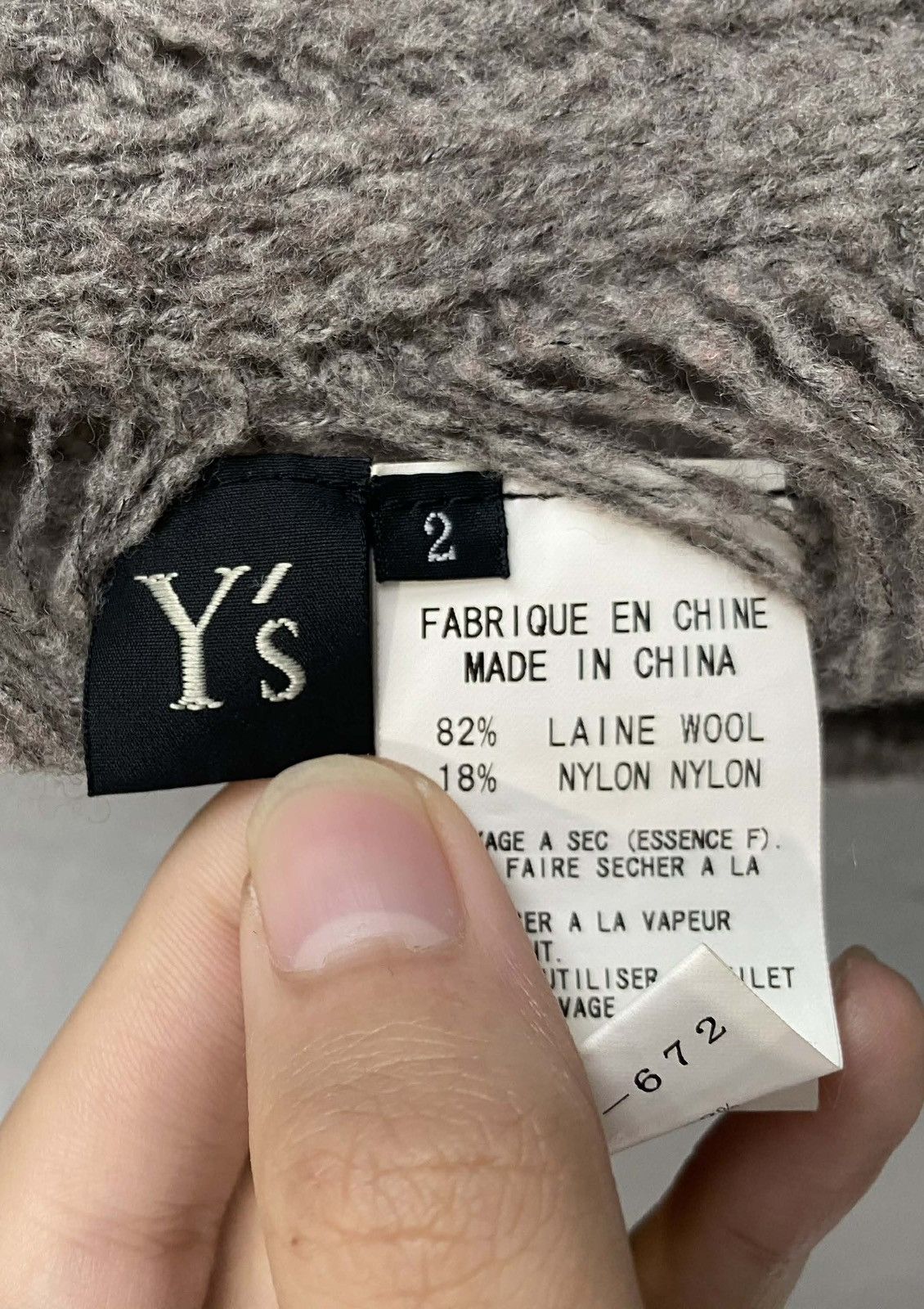 Y's Y’s Distressed Cardigan Size US M / EU 48-50 / 2 - 7 Thumbnail