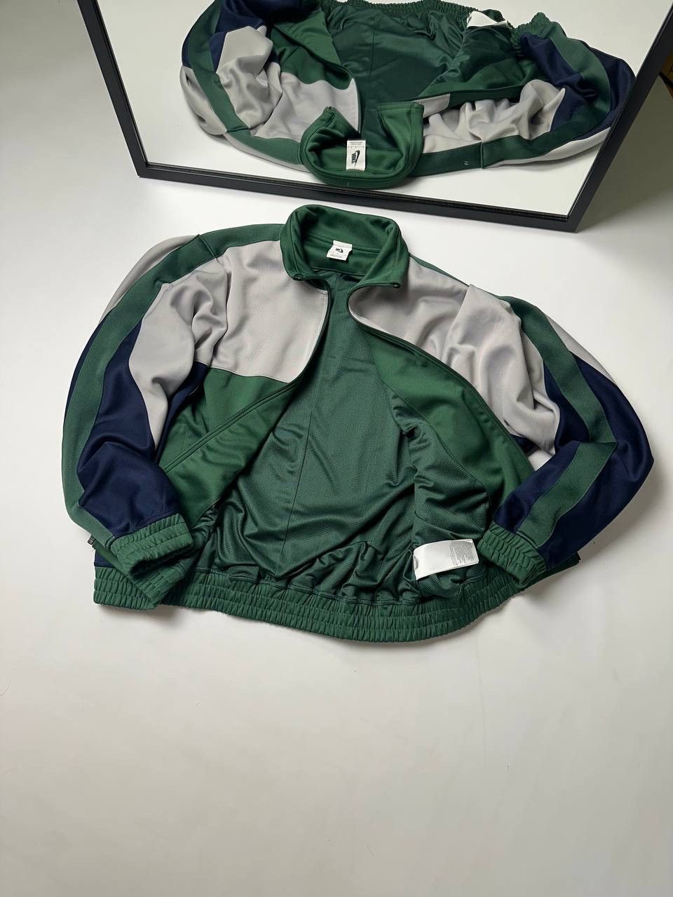 Martine Rose × Nike Nike Lab x Martine Rose Track Top Jacket Green Size US M / EU 48-50 / 2 - 1 Thumbnail