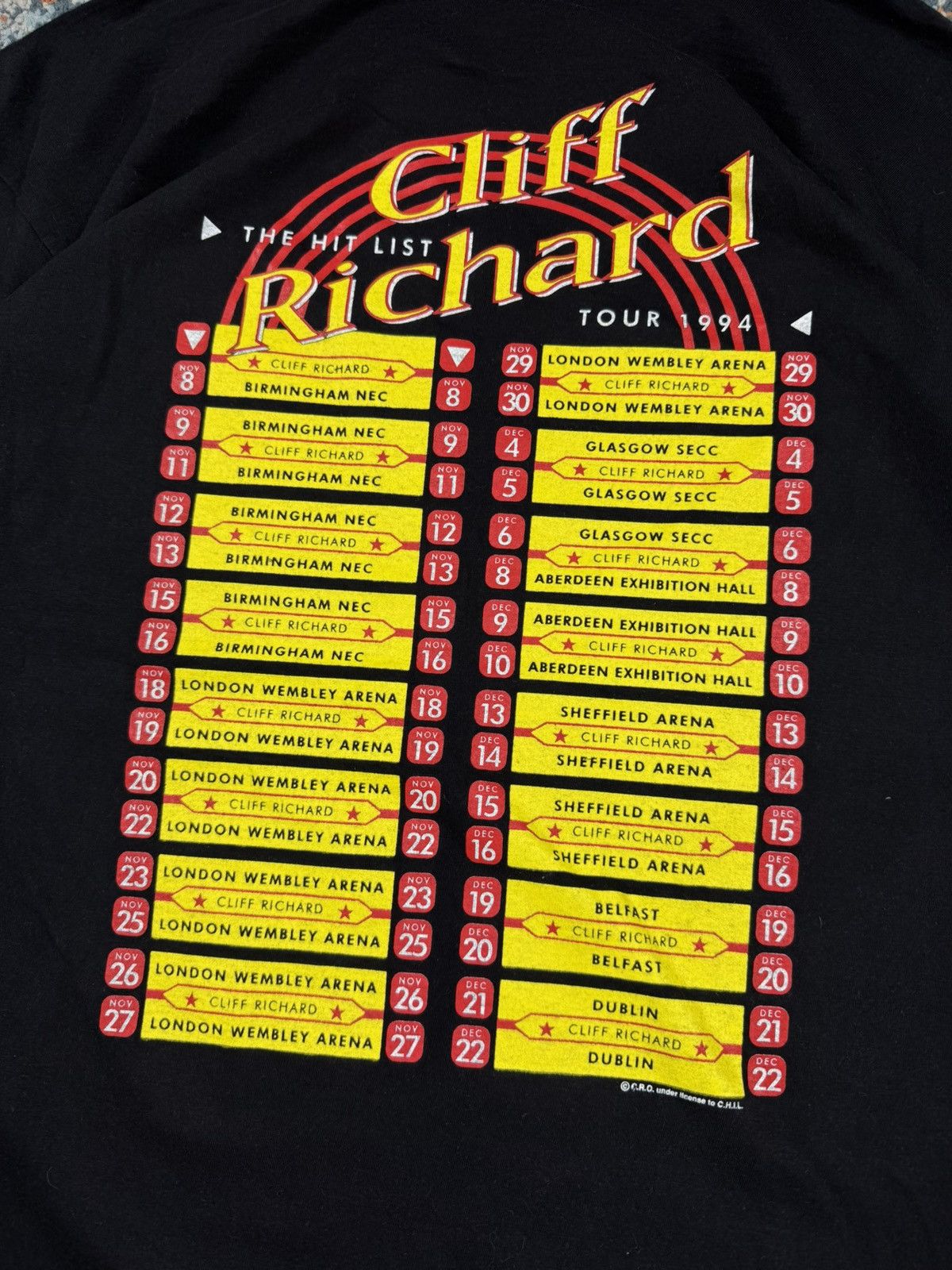 Band Tees × Vintage Vintage 90s Cliff Richard tour 1994 graphic tee Size US L / EU 52-54 / 3 - 6 Thumbnail