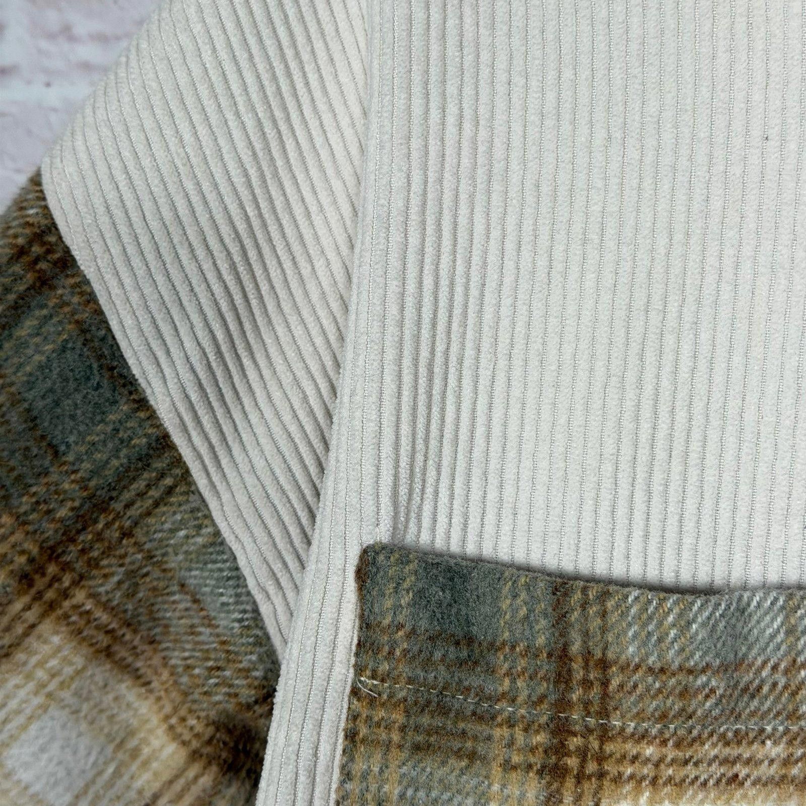 Other Blu Pepper Plaid and Corduroy Button-Up Shirt Medium Size M / US 6-8 / IT 42-44 - 6 Thumbnail